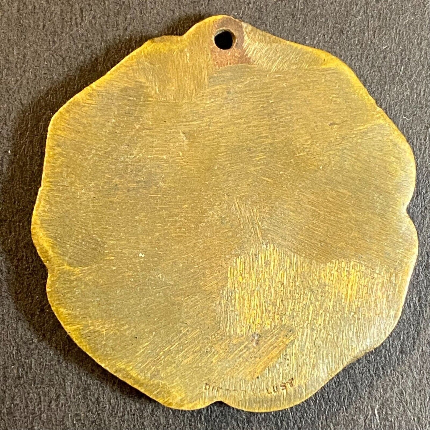 c1920's-30's Swimming Pendant / Medal 33mm 14g w/ Damage