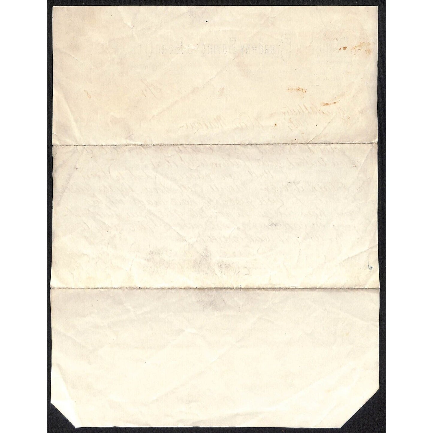 Broadway Savings & Loan Co. Cleveland 1888 Letterhead re: Will Scarce