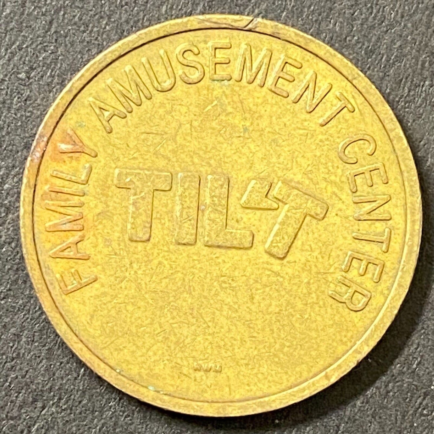 George's Pool Room Richmond St. El Segundo Alum. G/F 10c Trade Token 22.5mm