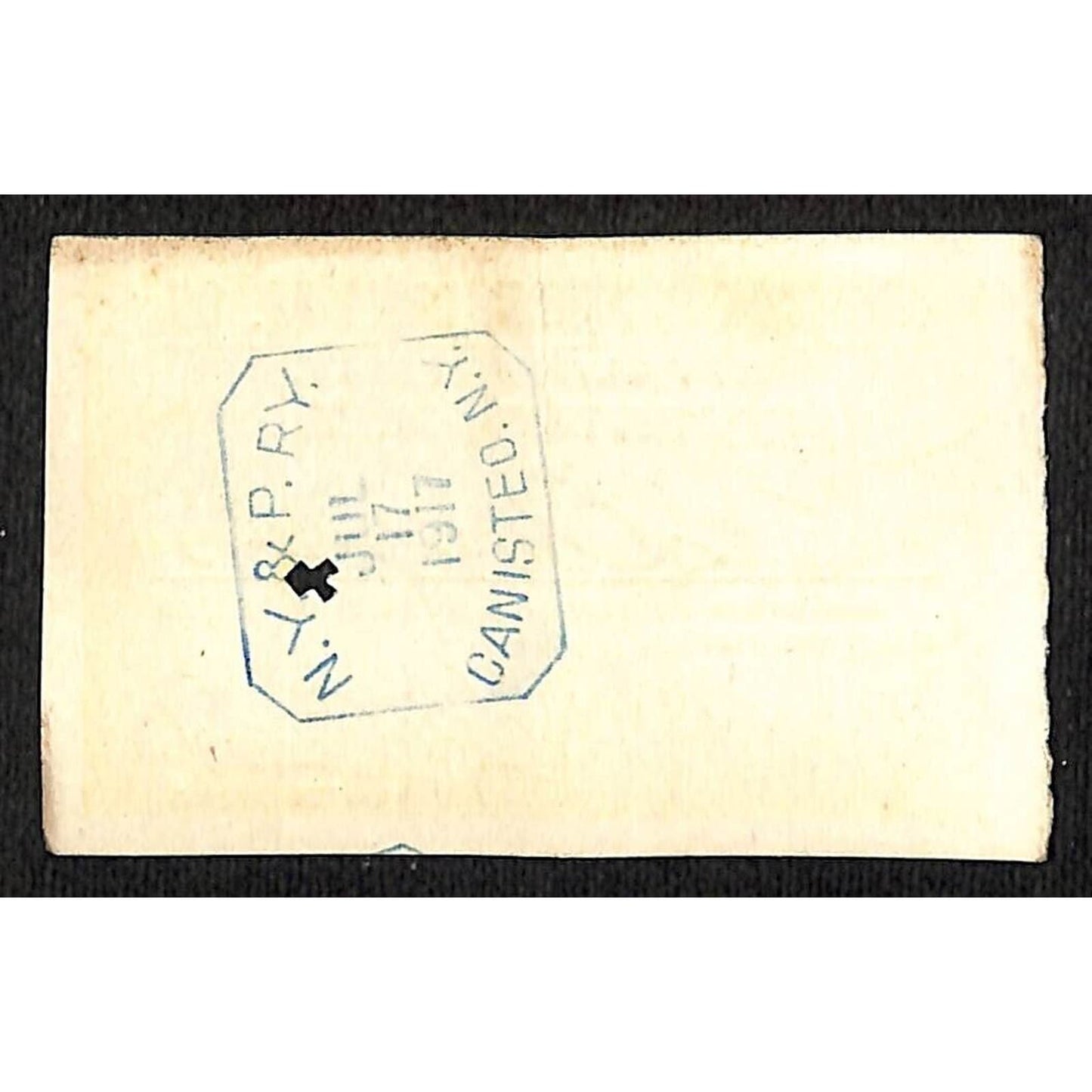 New York & Pennsylvania Railroad RY July 17 1917 Edwards Ticket #6805