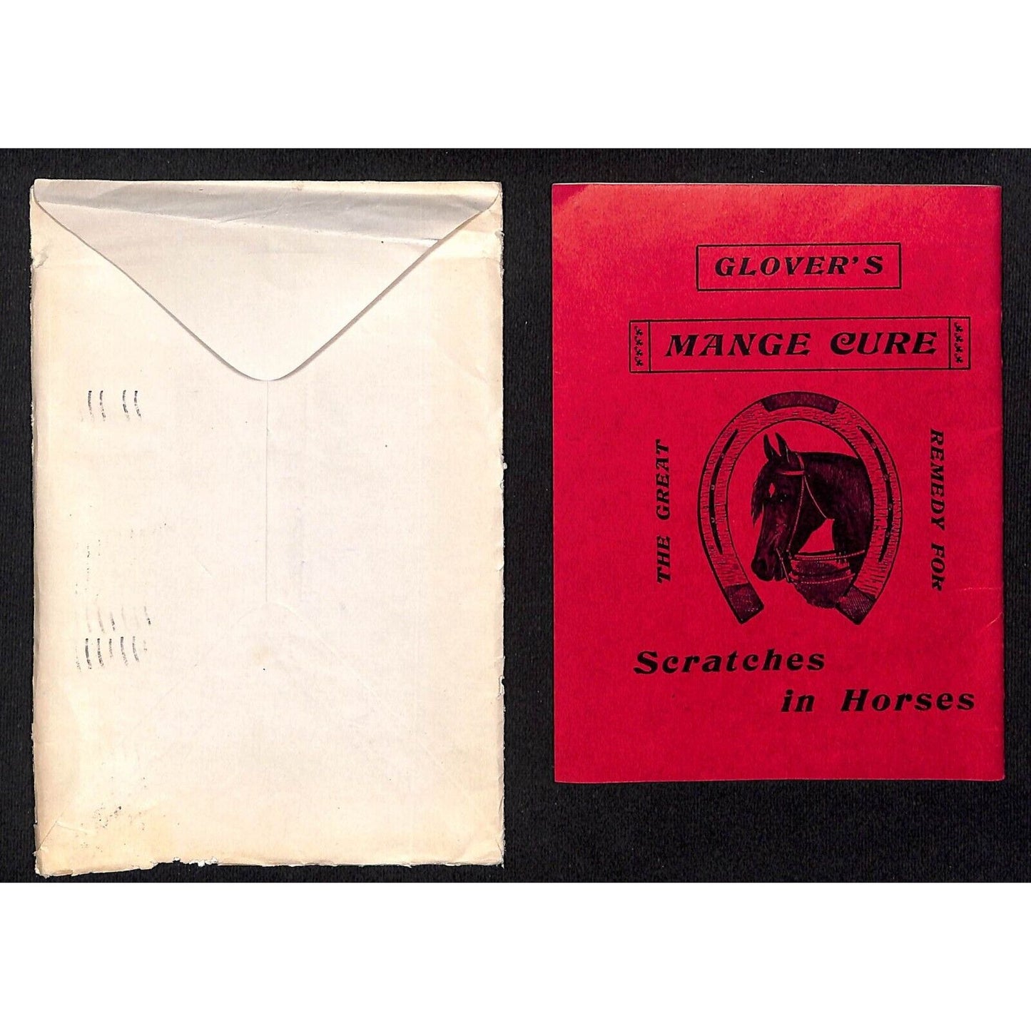 c1900-1908 Glover's Animal Remedies "Diseases of the Dog" Booklet 30pp Buford*