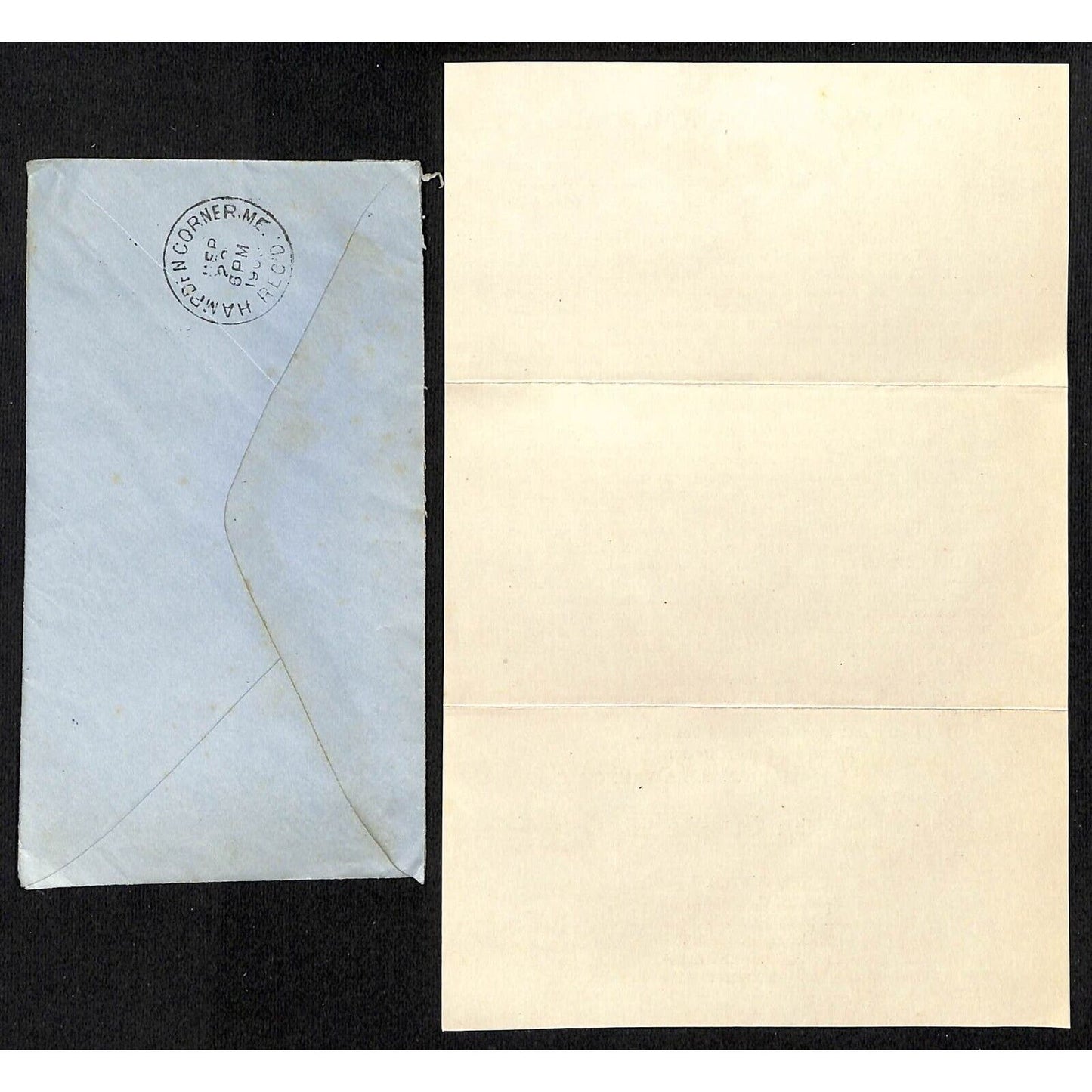Boston, MA 1905 Boston & Maine Railroad Stockholder's Meeting Notice Knowlton*