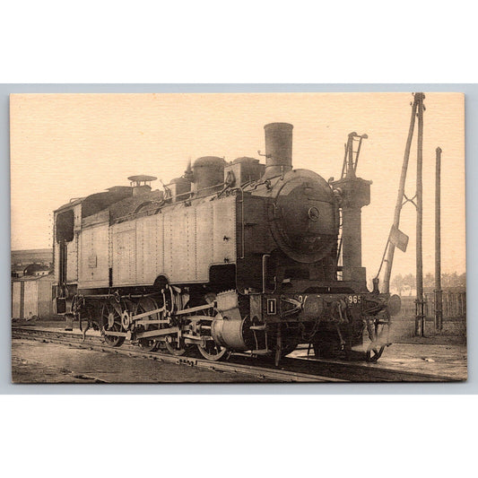 French Railroad RPPC* Postcard Machine 040 TA 965 c1900 H.M.P.