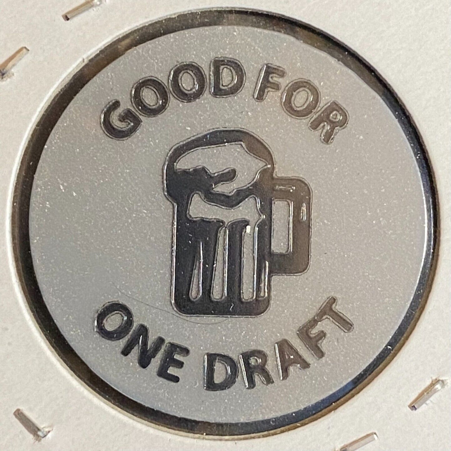 Milroy, PA Ye Olde Hotel Plastic Token Good For Draft Beer
