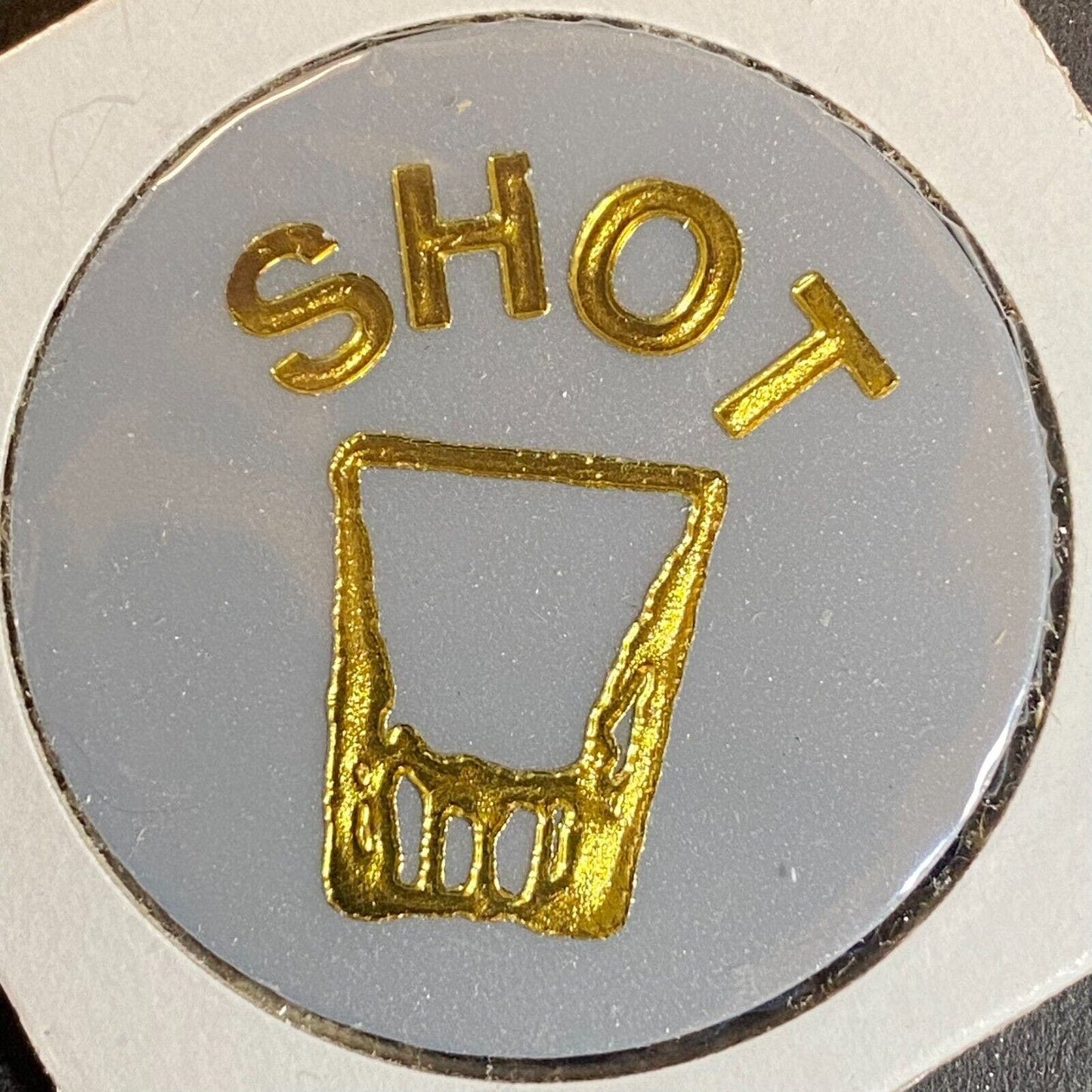 Kingston, PA VFW Post 283 c1970's-80's Plastic "Shot" Token