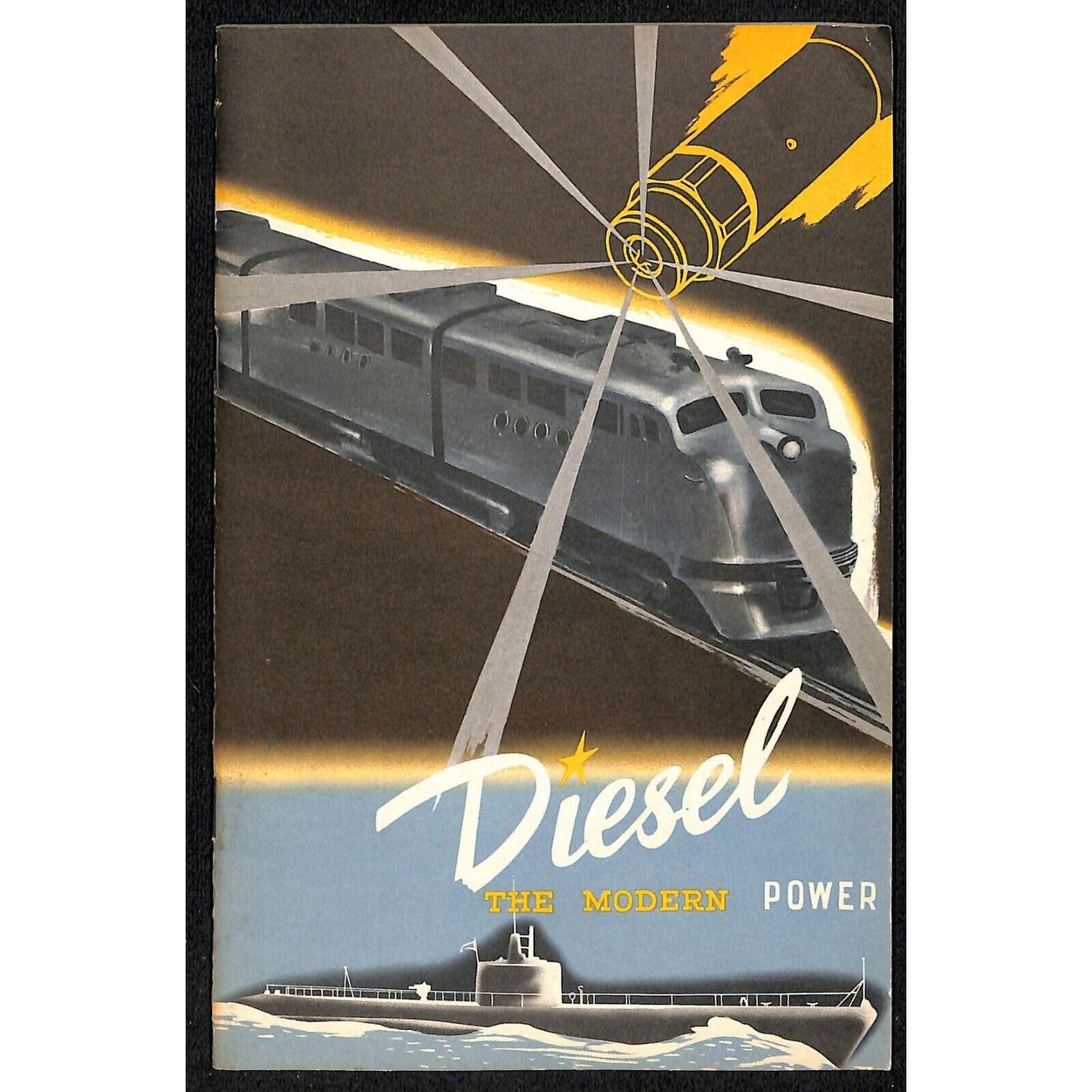General Motors 1950 "Diesel - The Modern Power" Booklet 31p VGC