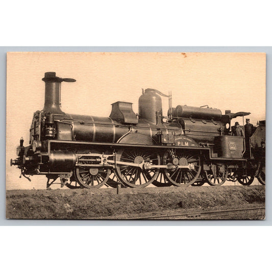 French Railroad RPPC* Postcard Machine 202 Series 111-400 c1900 H.M.P.