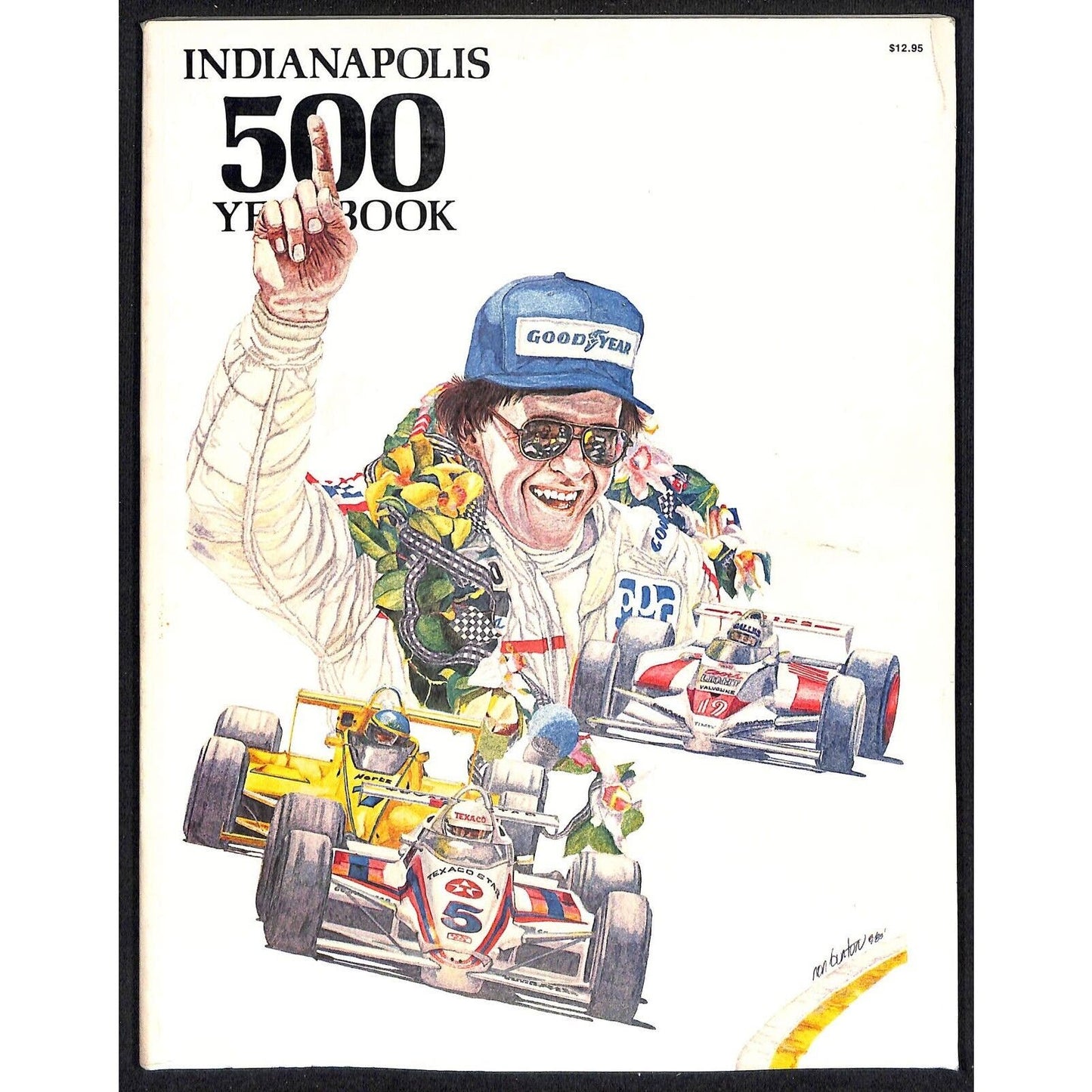 1983 Hungness Indianapolis 500 Yearbook VGC 222pp 1lb 6oz