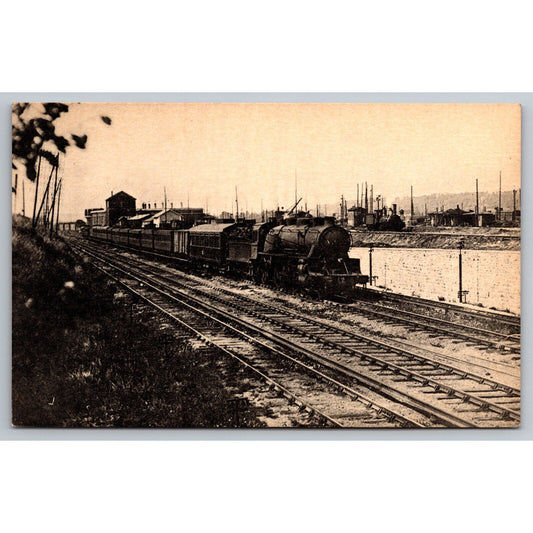 French Railroad RPPC* Postcard Locomotive Mikado Series 5811-5960 c1920 H.M.P.