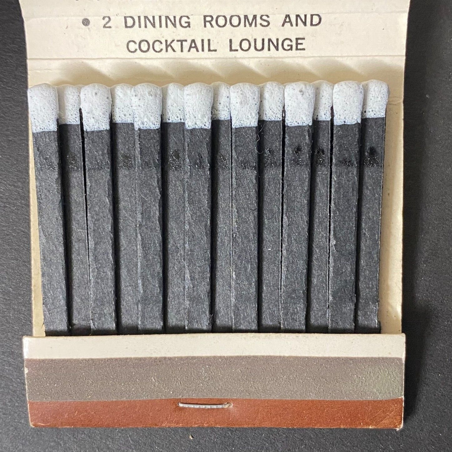 Ernie's Esquire Supper Club Wheeling, WV Full Matchbook Scarce VGC c1965-74
