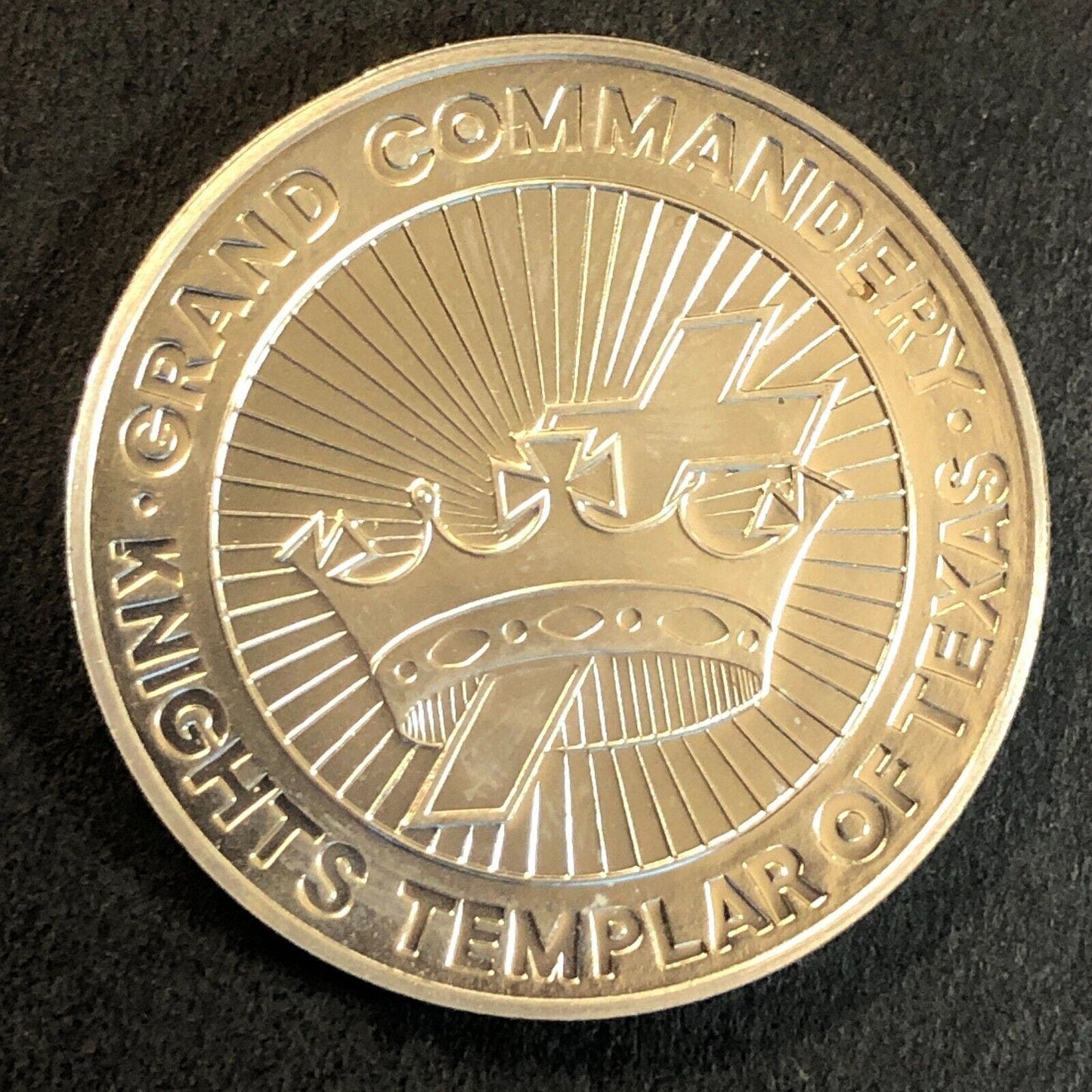 Knights Templar of Texas Amarillo 115th Grand Conclave Medallion WM 32mm 12g VGC