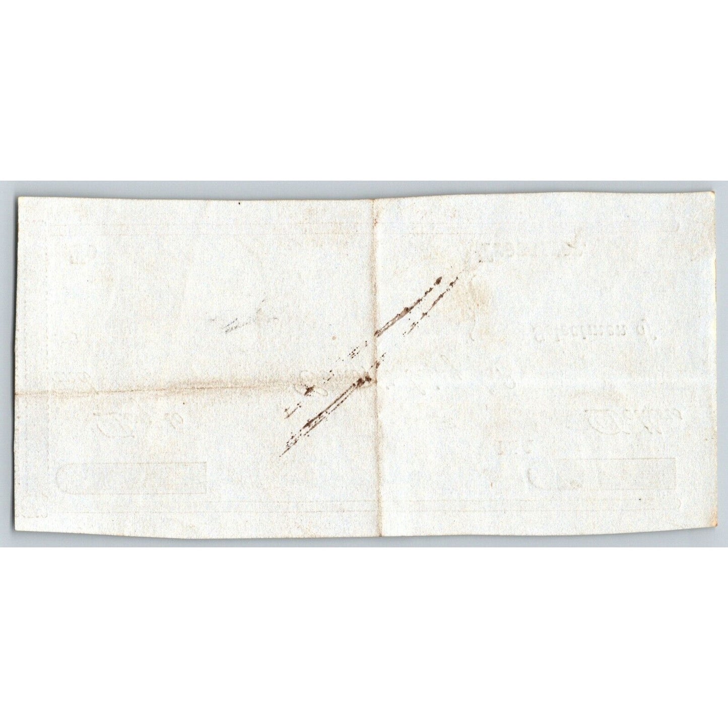 1847 Jabez Knowlton* Newburgh ME Town Check to Edwin ? Folsom for Frankfort Road
