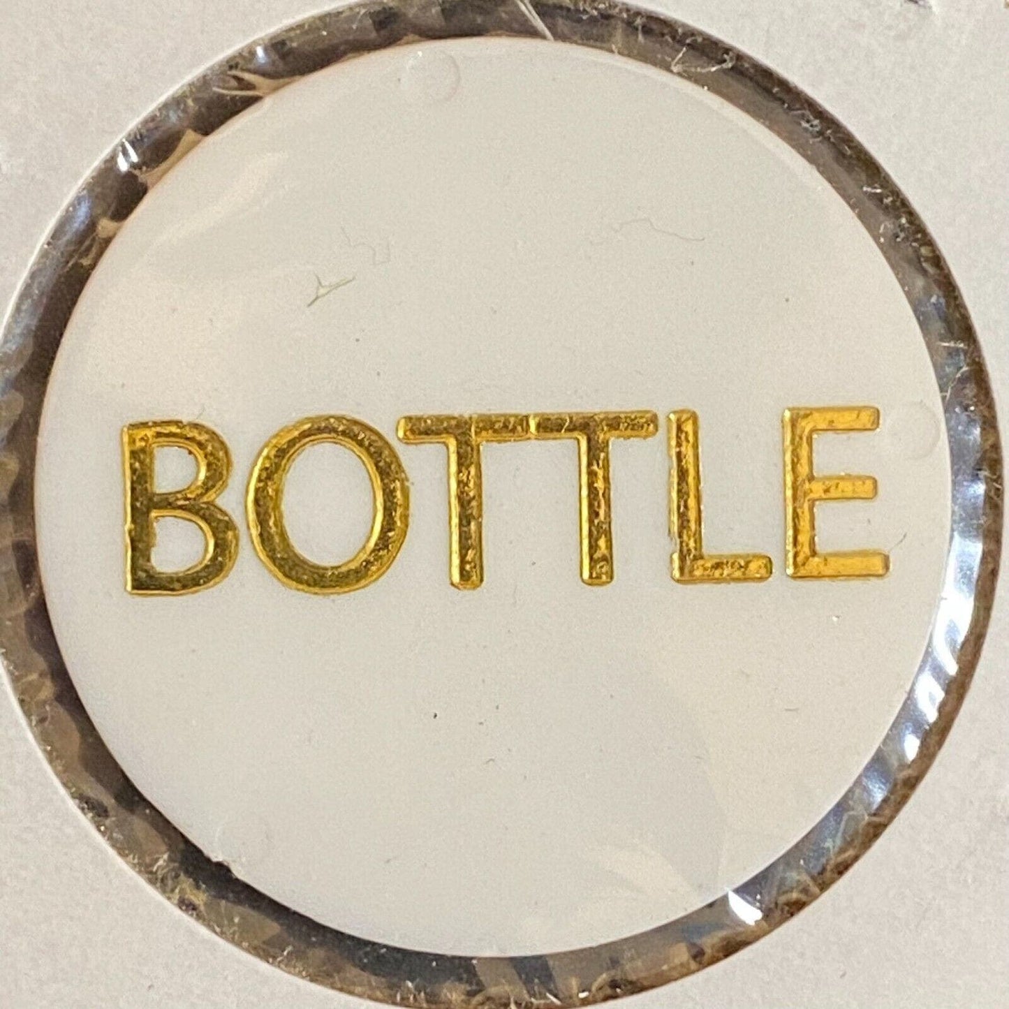 Minersville, PA PNA Polish National Alliance #382 c1980's Plastic Token "Bottle"