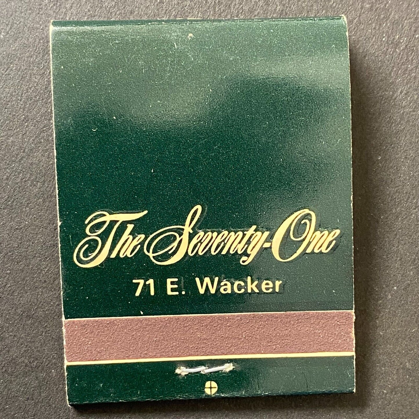 "The Seventy-One" (Rooftop Club) Chicago Full Matchbook VGC c1974-80's
