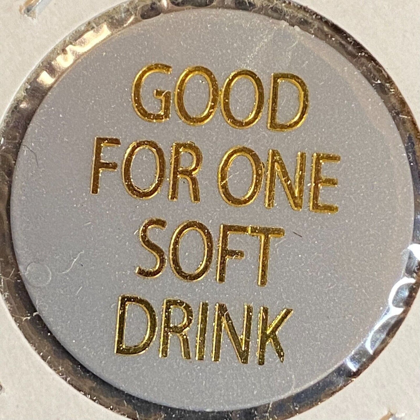 Jersey Shore Legion, PA AL Post 36 c1970's-80's Plastic "Soft Drink" Token
