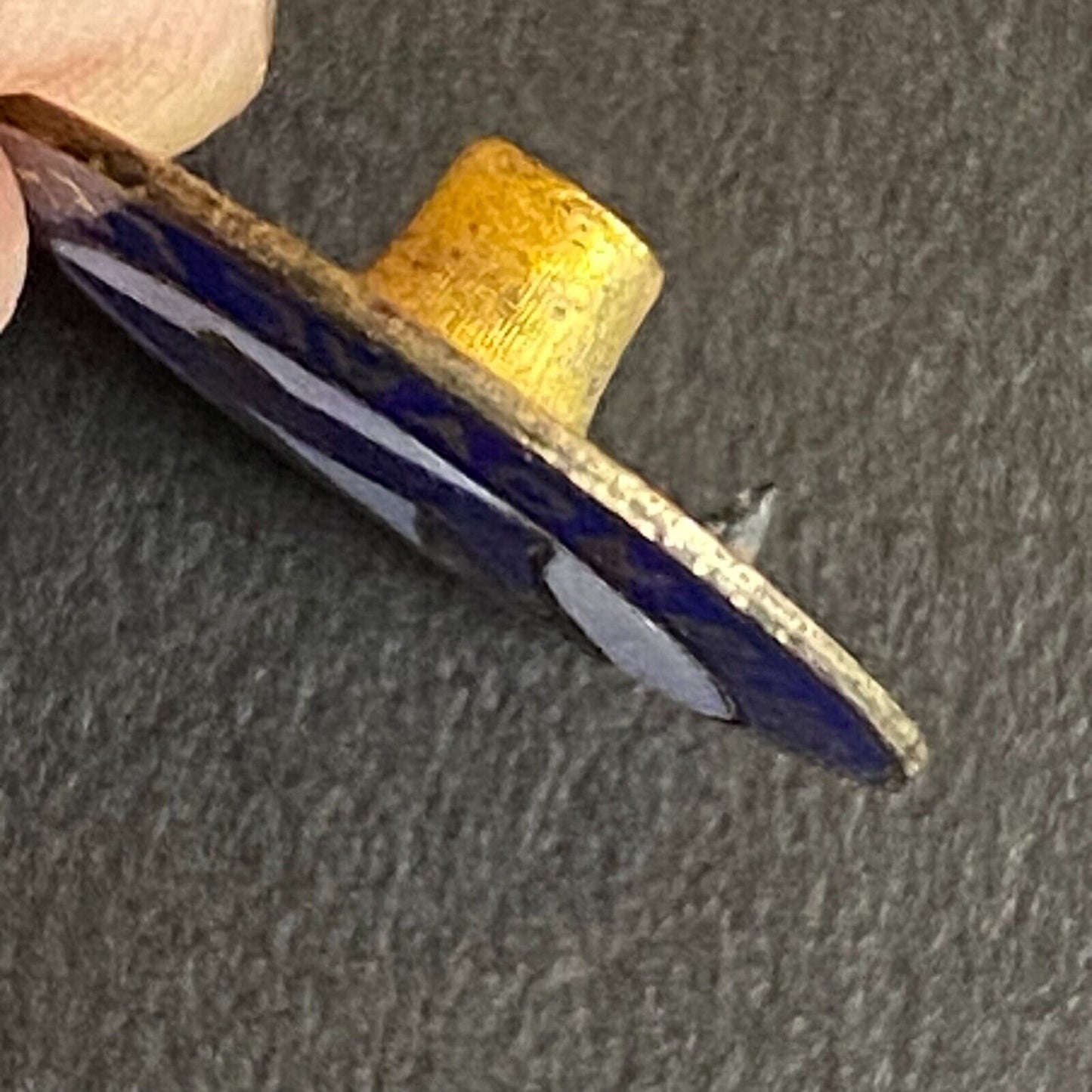 Blue Bell Council No. 260 Royal League Color Enameled Lapel Pin Scarce 16mm