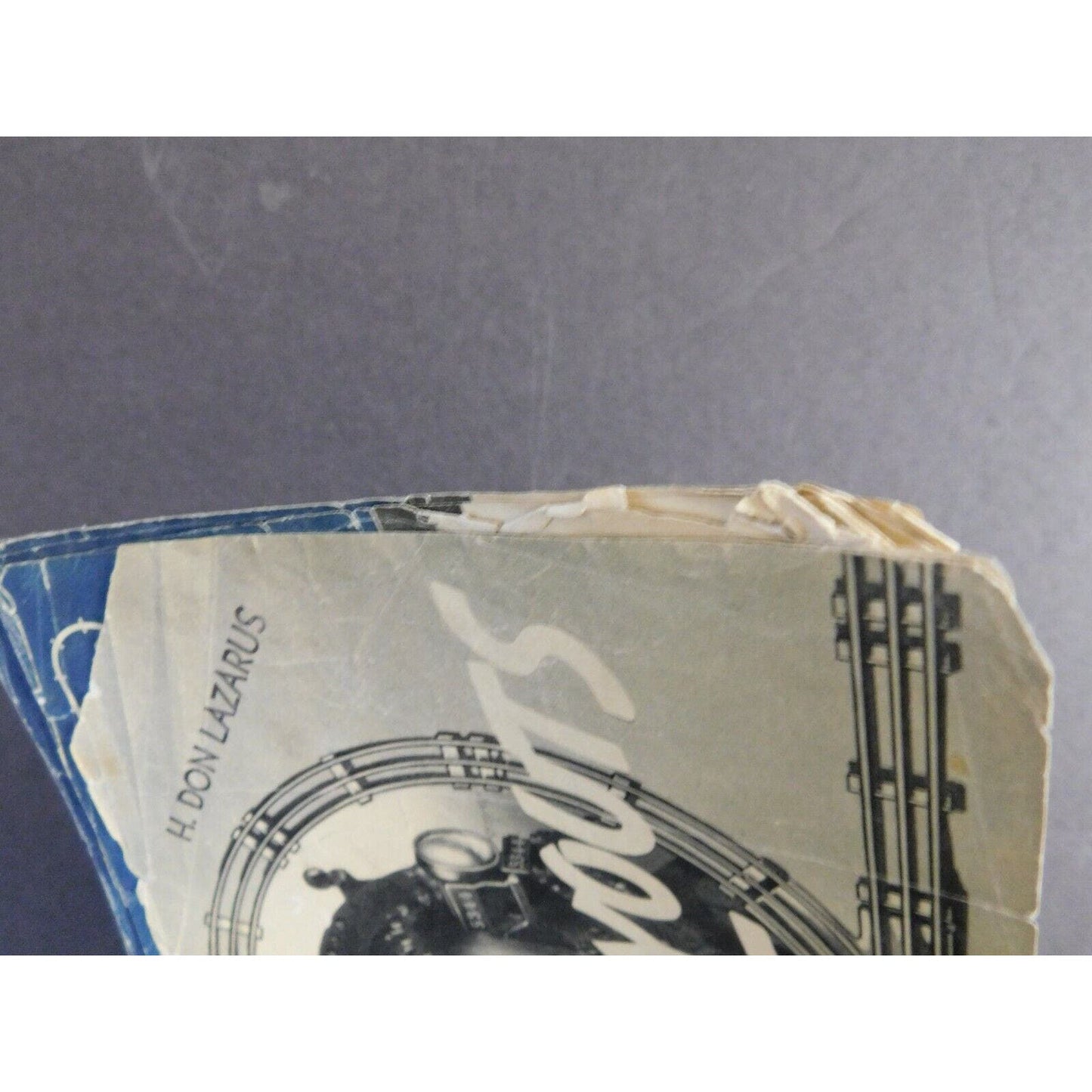 1937 Lionel "Track Layouts" Booklet 18 pgs - Terrible Condition