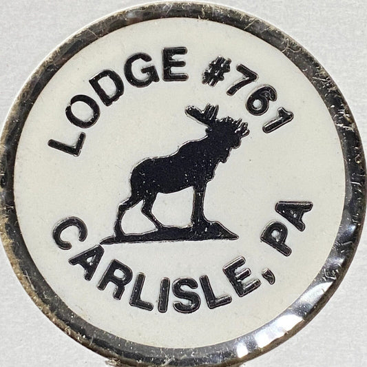 Carlisle, PA Elks Lodge 761 Plastic Drink Token G/F One Tap Beer