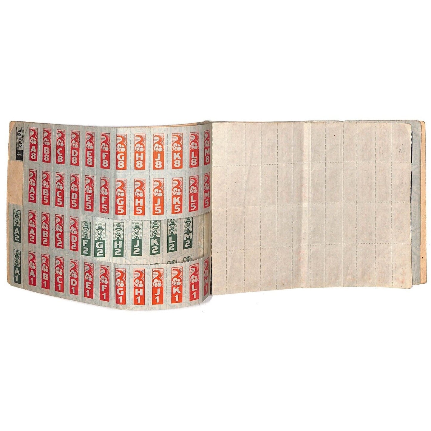 War Ration Book Four WWII w/ Some Stamps No. 368049 DQ