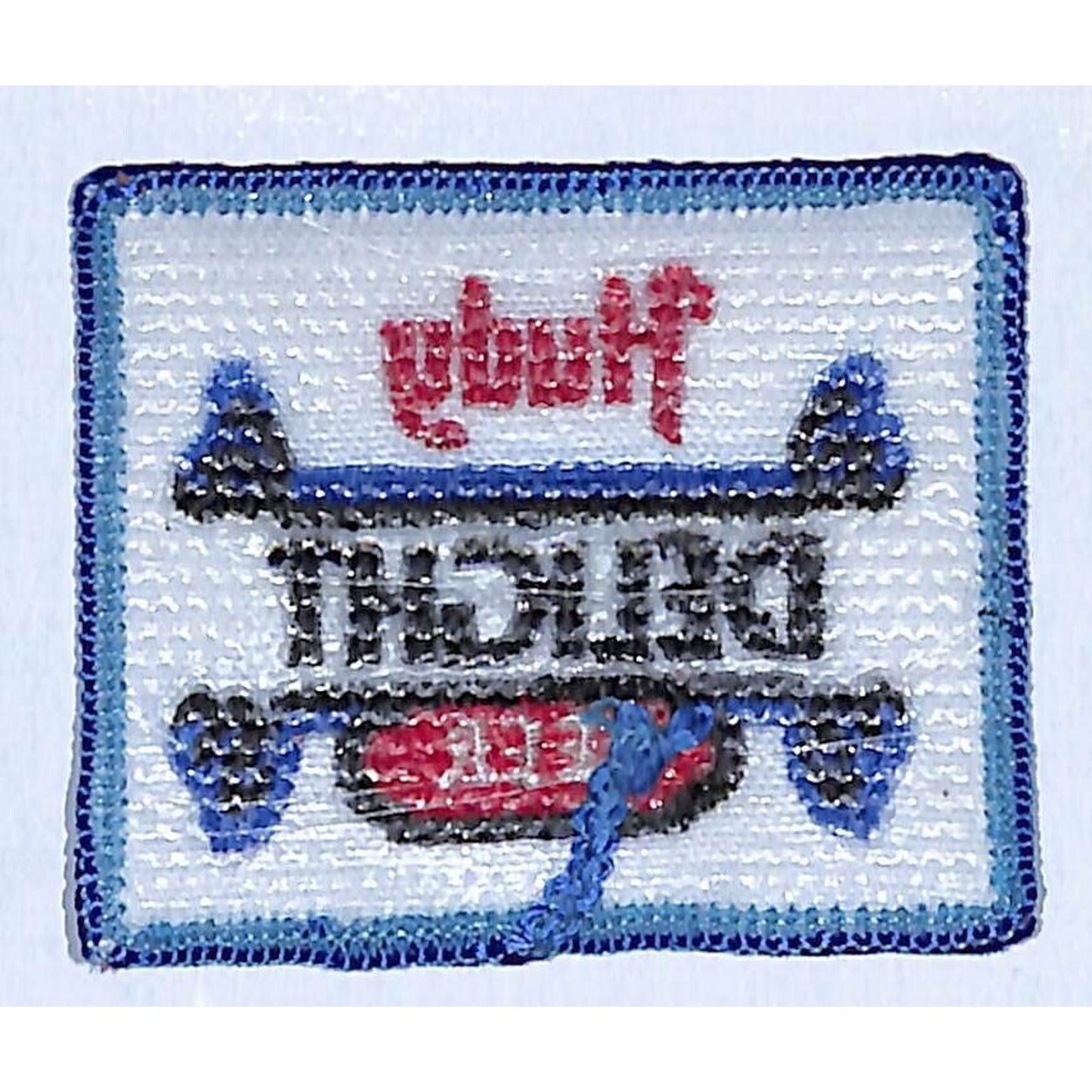 Hudy Delight Beer Embroidered Patch Vintage Small 2" x 2/14" c1970's VGC