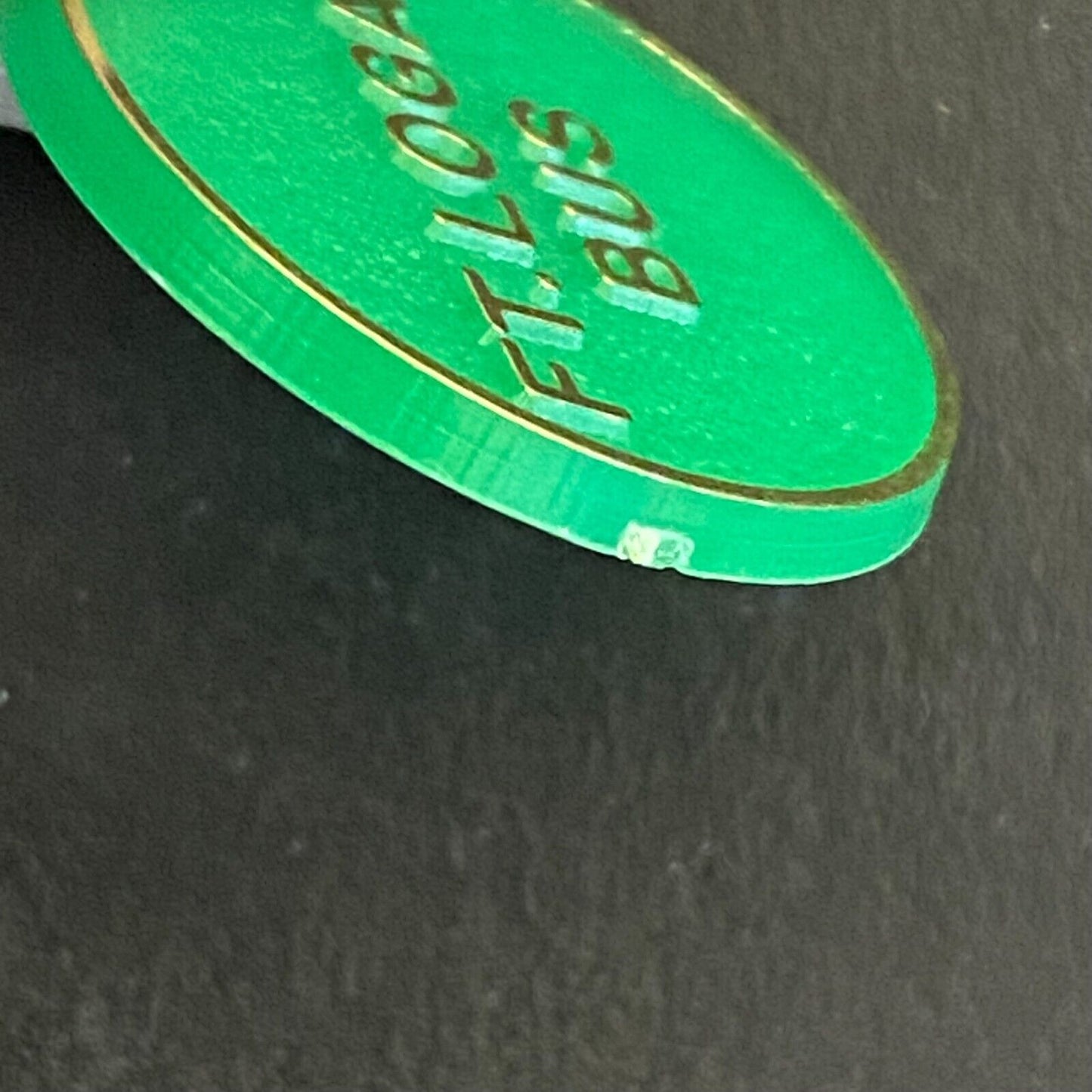 Ft. Logan Bus Englewood, CO Plastic Transit Token 23mm (#5)