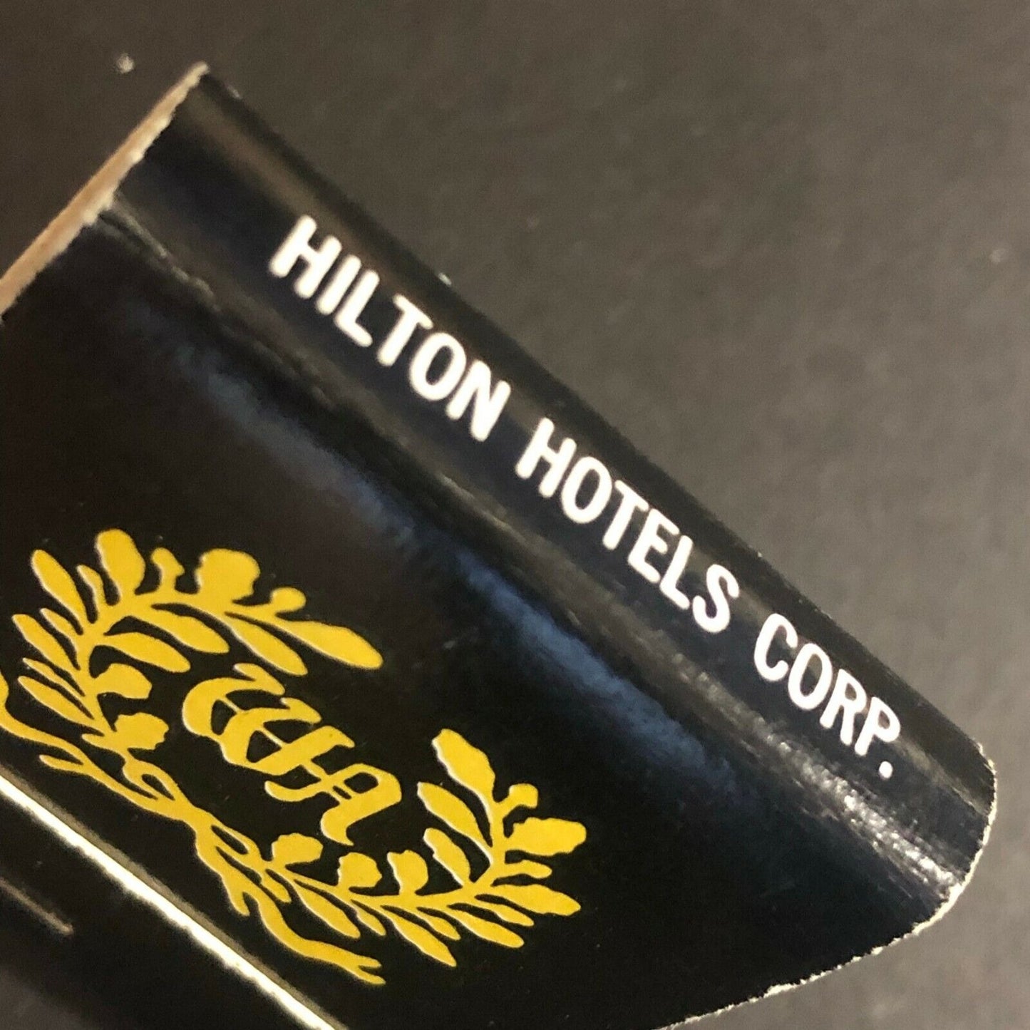 Waldorf Astoria Hilton Hotels New York c1970's Full Matchbook