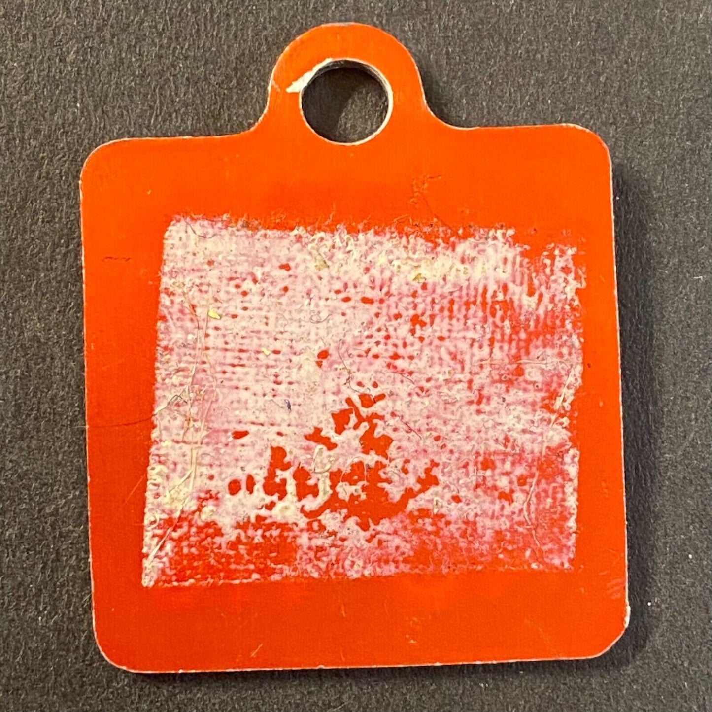 1975 Wilmette Vehicle License Tag MC-116 Motorcycle Aluminum