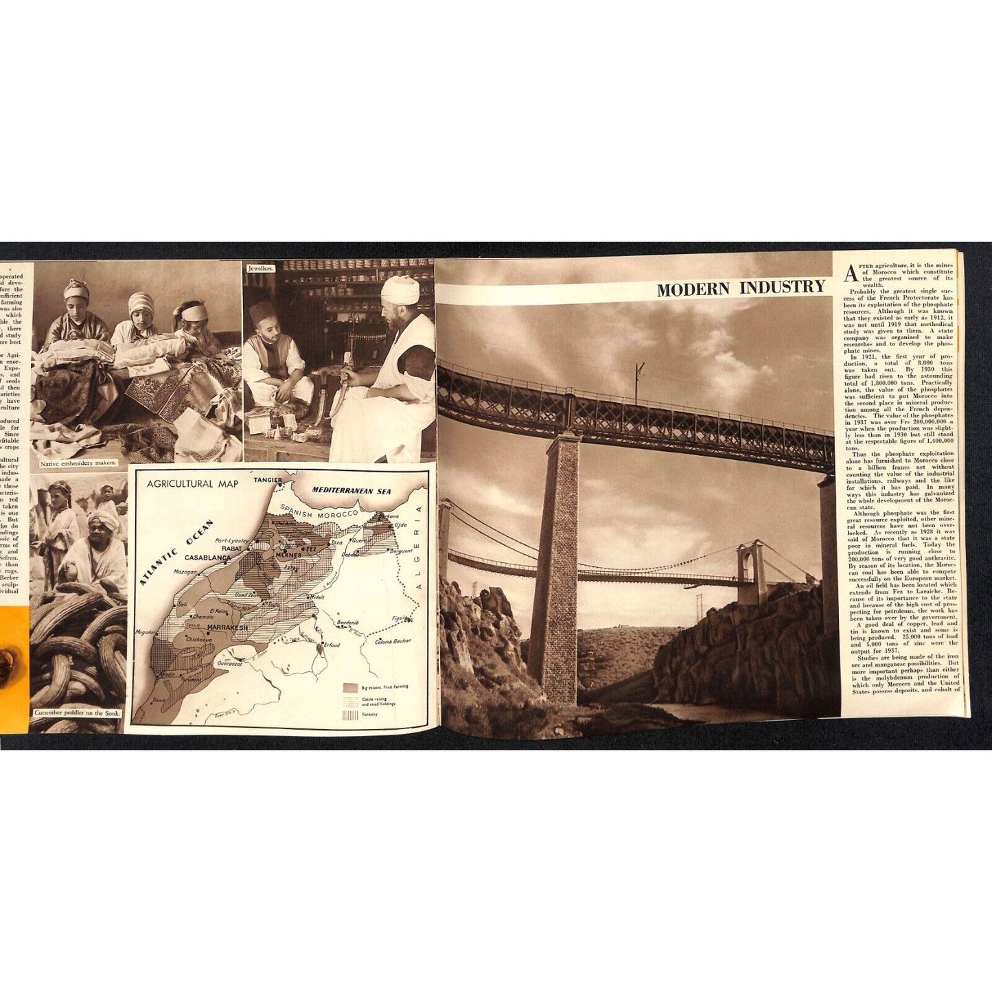 "What You Must Know About Morocco.." c1939 "NY World's Fair*" Brochure 20pp VGC