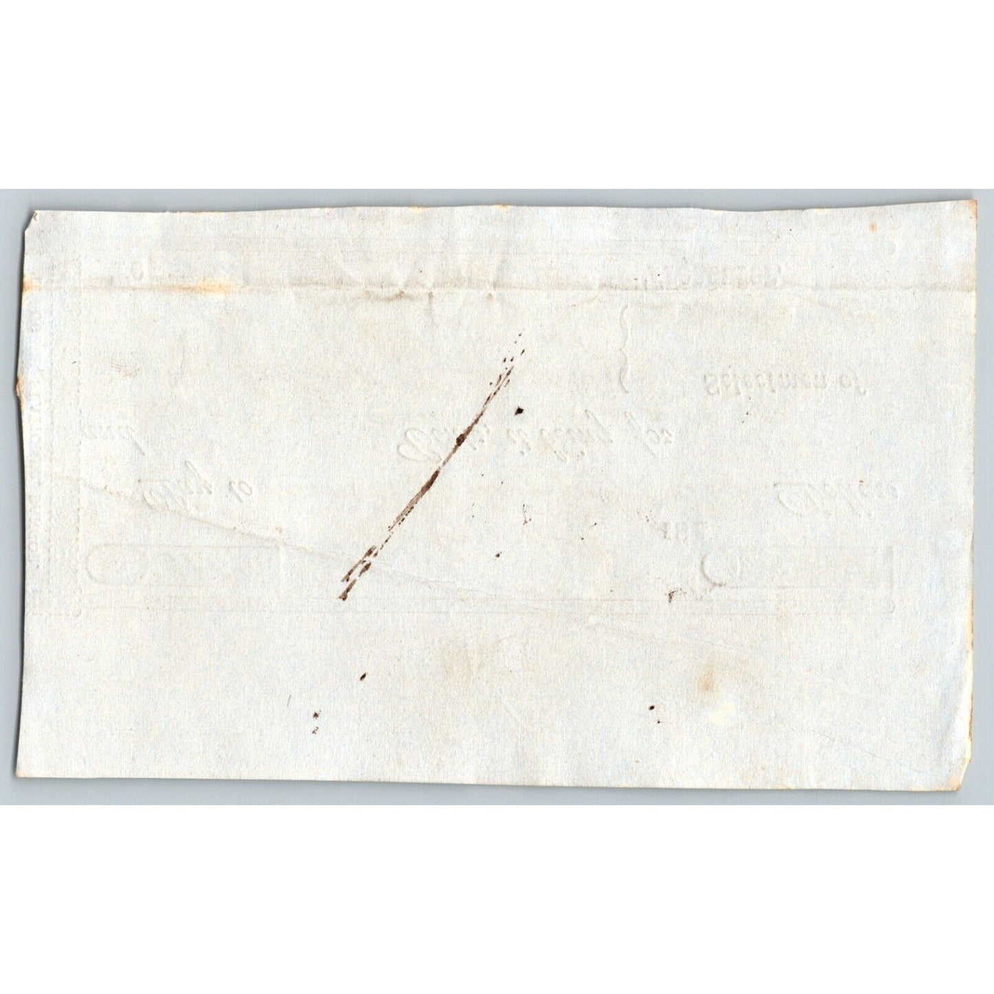 1847 Jabez Knowlton* Newburgh ME Town Check to Miss. ? for Teaching