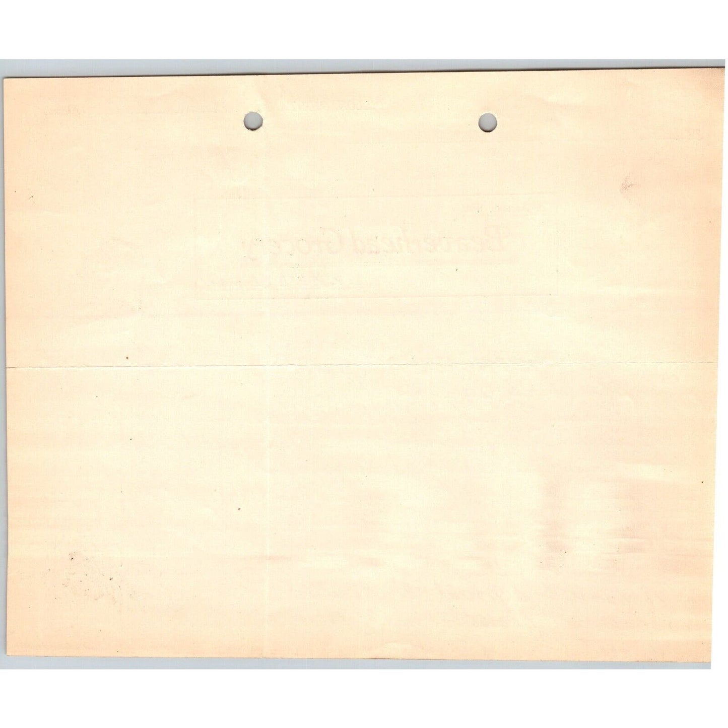 Dillon, MT Beaverhead Grocery L.P. Phillips June 1906 Billhead G.T. Paul*