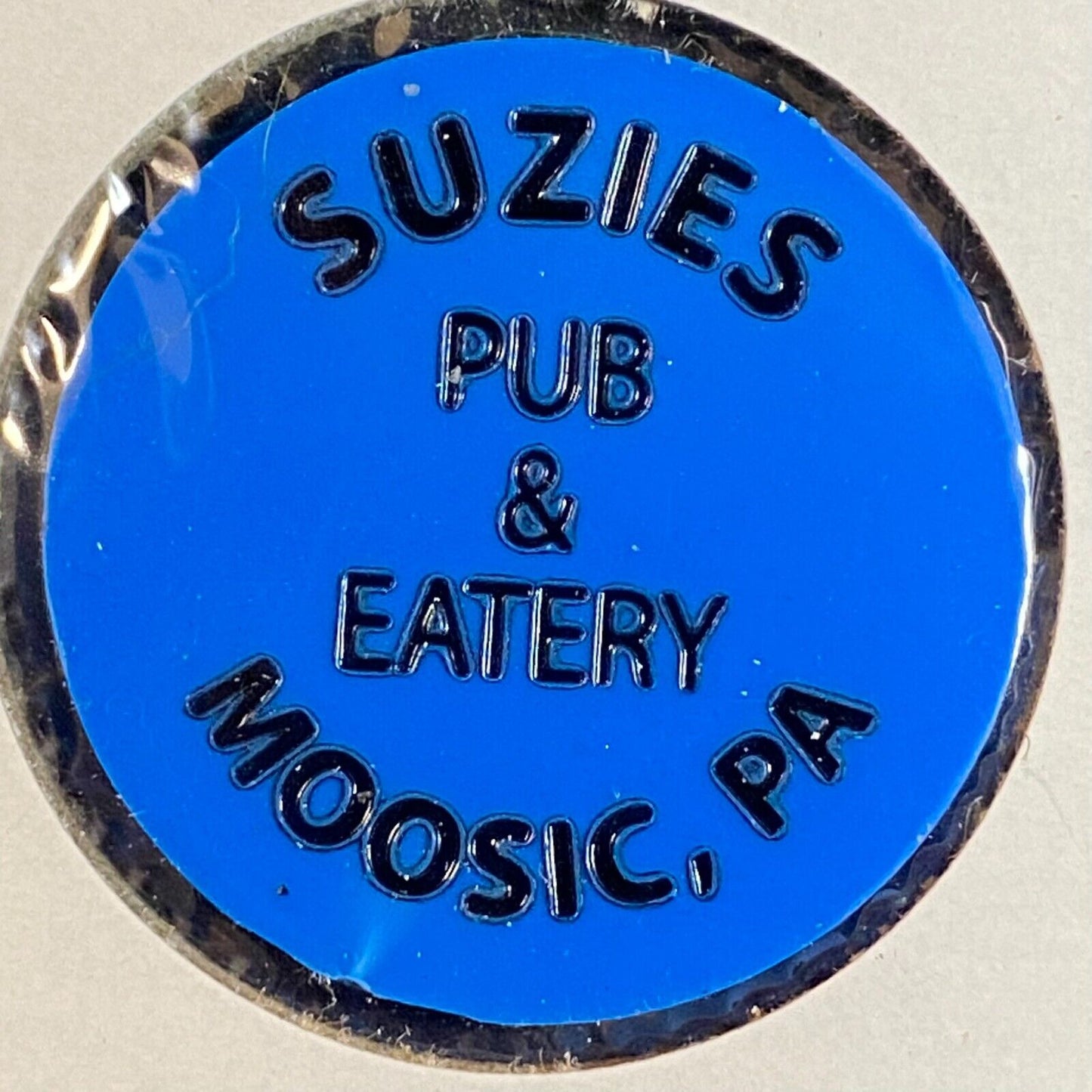 Moosic, PA Suzie's Pub & Eatery Plastic Token Good For One Bottle Beer