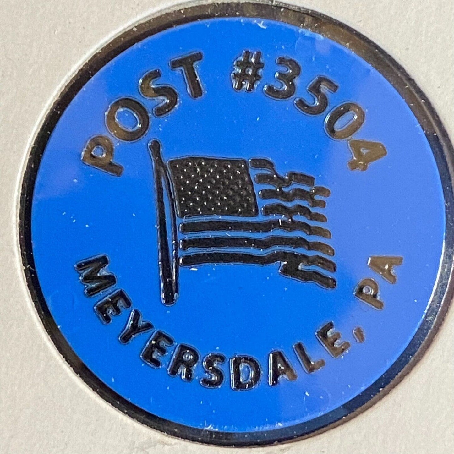 Meyersdale, PA American Legion 3504 c1980's Plastic Token "G/F One Can Soda"