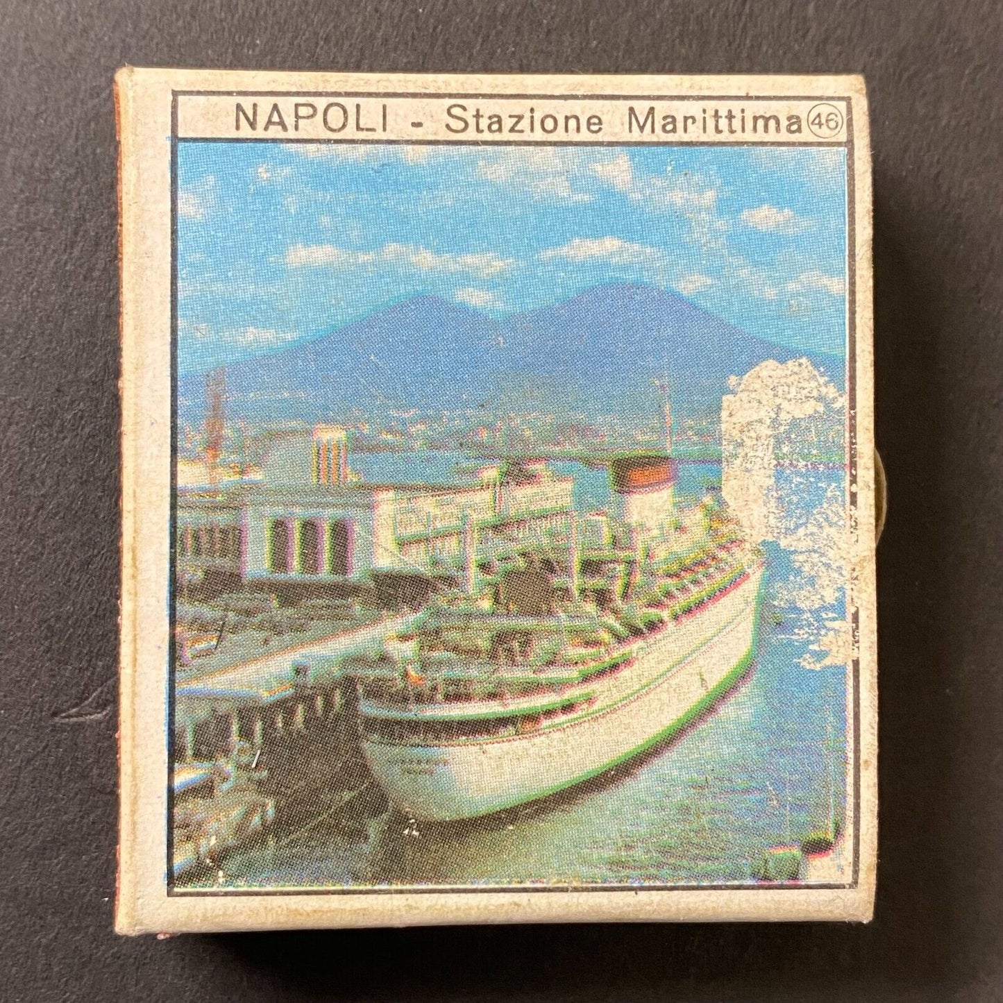 Fiam Factory Naples Italy "Maritime Station" Italian c1960's? Matchbox