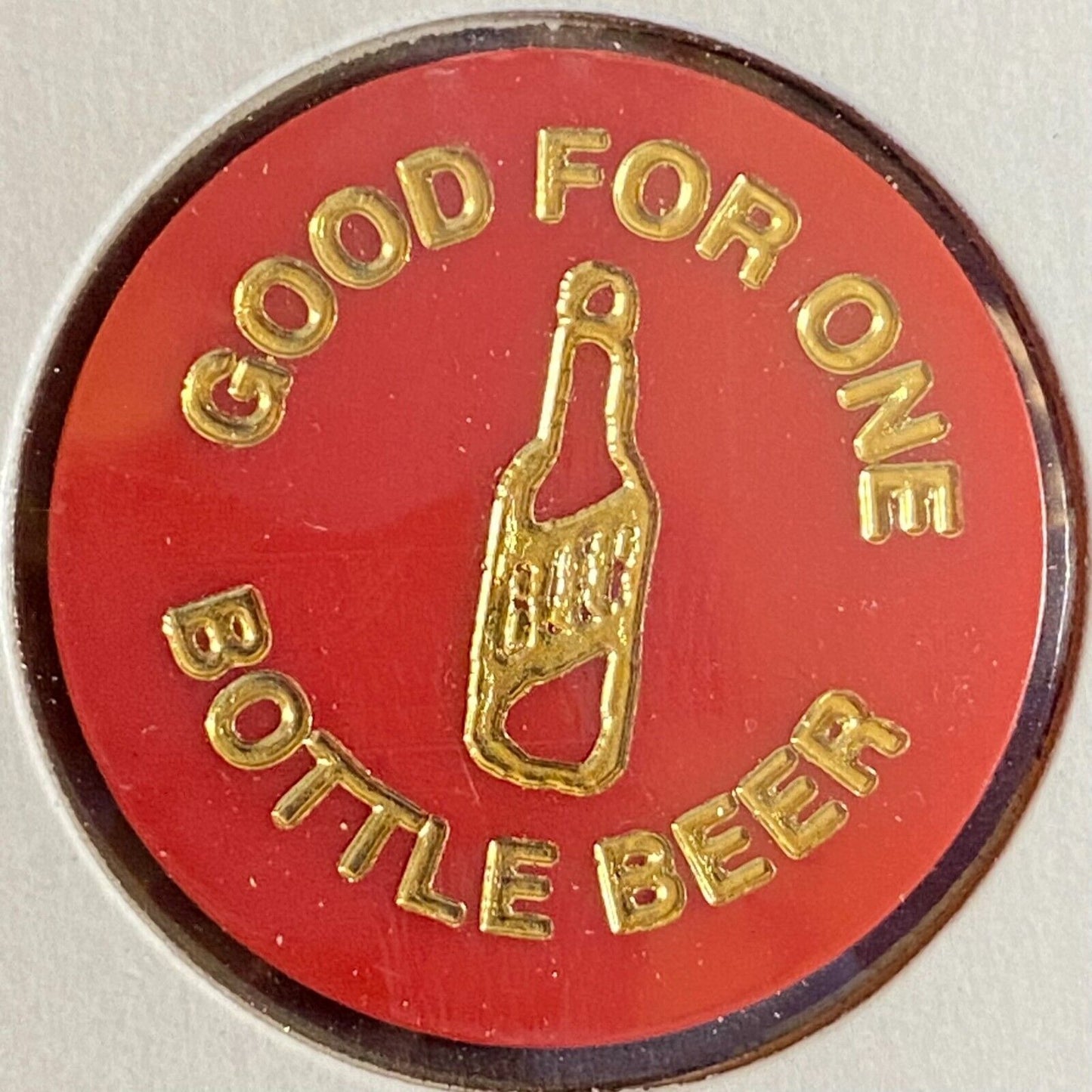 McKeesport, PA "Todd's By The Bridge" Plastic Token G/F Bottled Beer