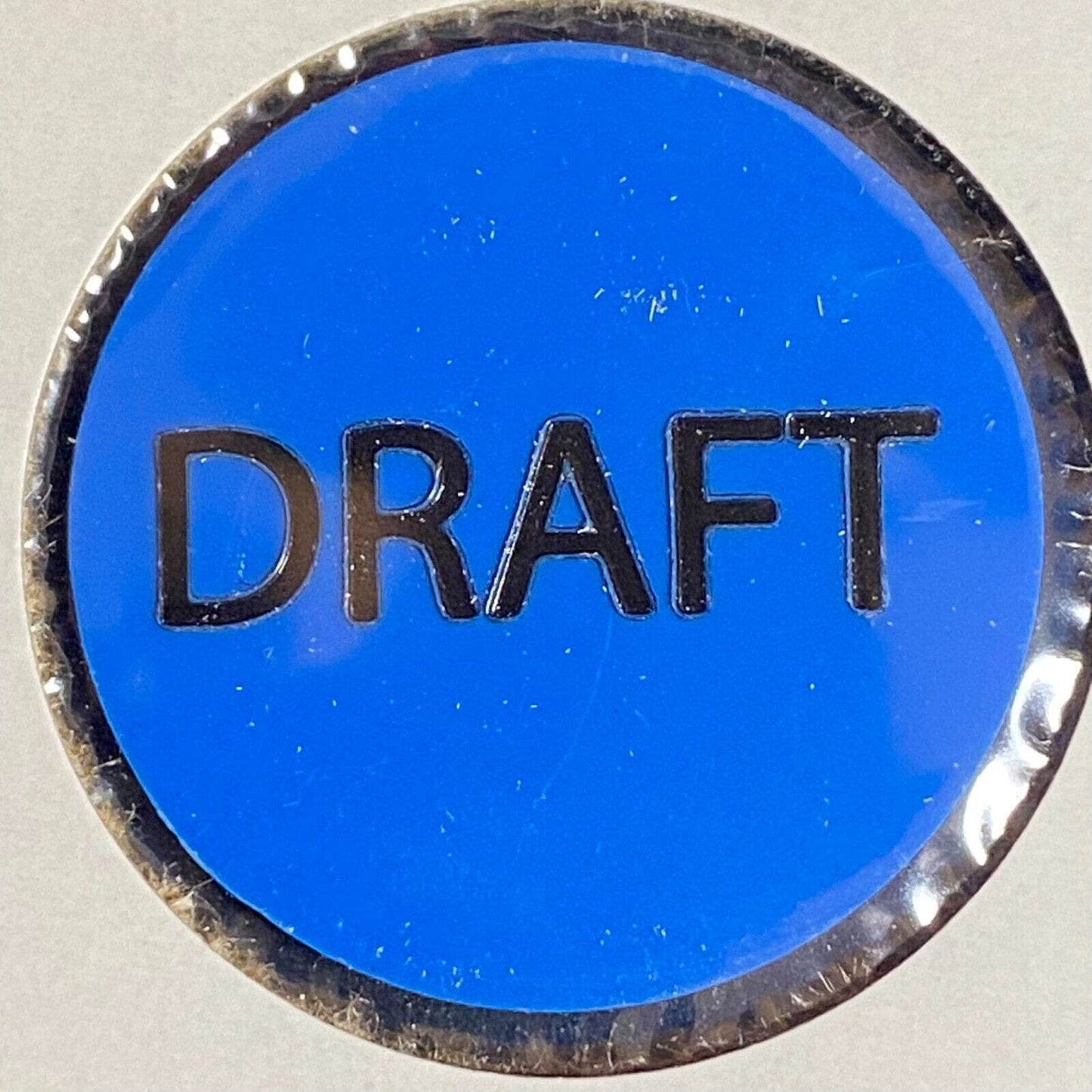 Houtzdale, PA Moose Lodge #327 c1970's-80's Plastic "Draft" Token