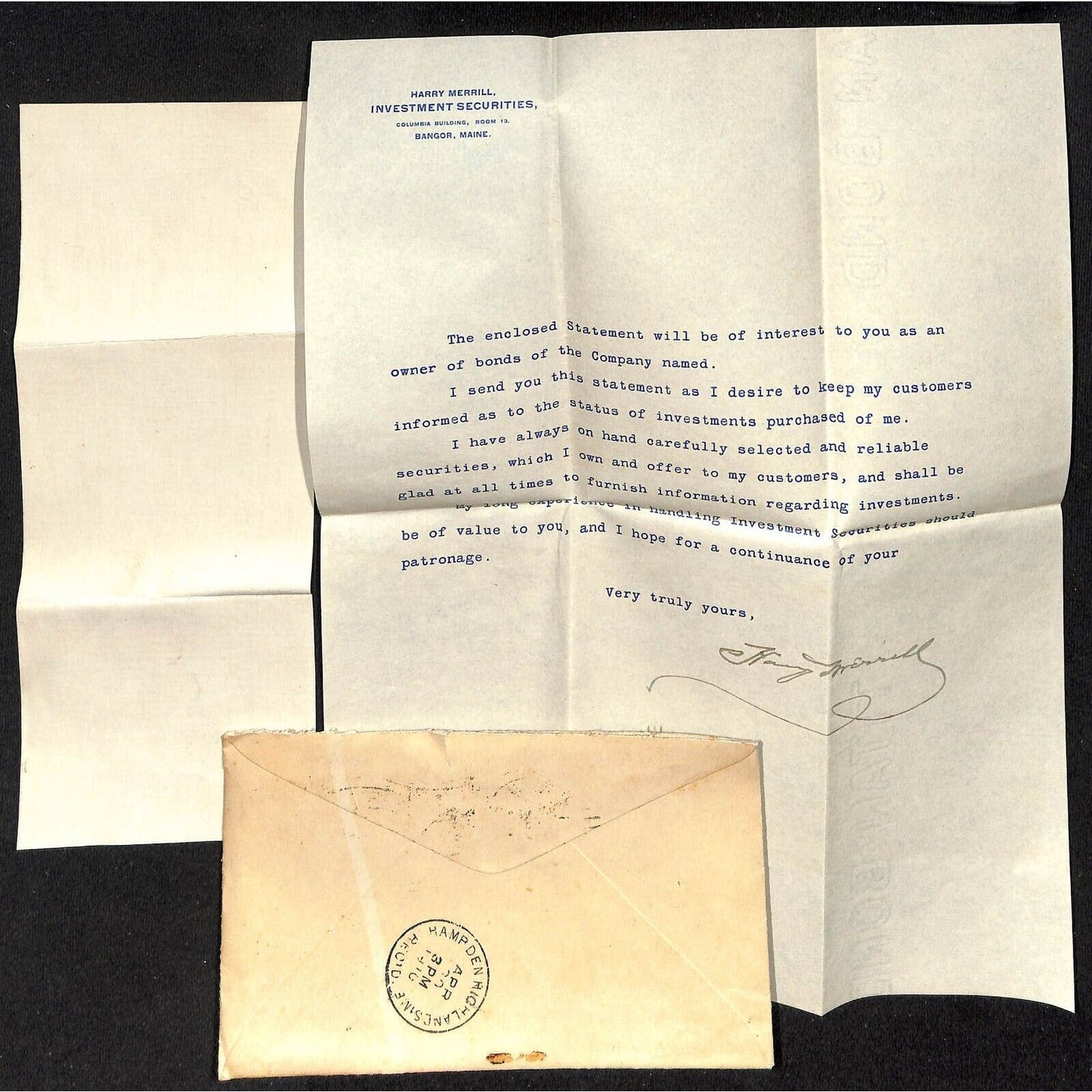 Milwaukee Electric Railway & Light Co. 1910 Knowlton* 1909 Earnings Report