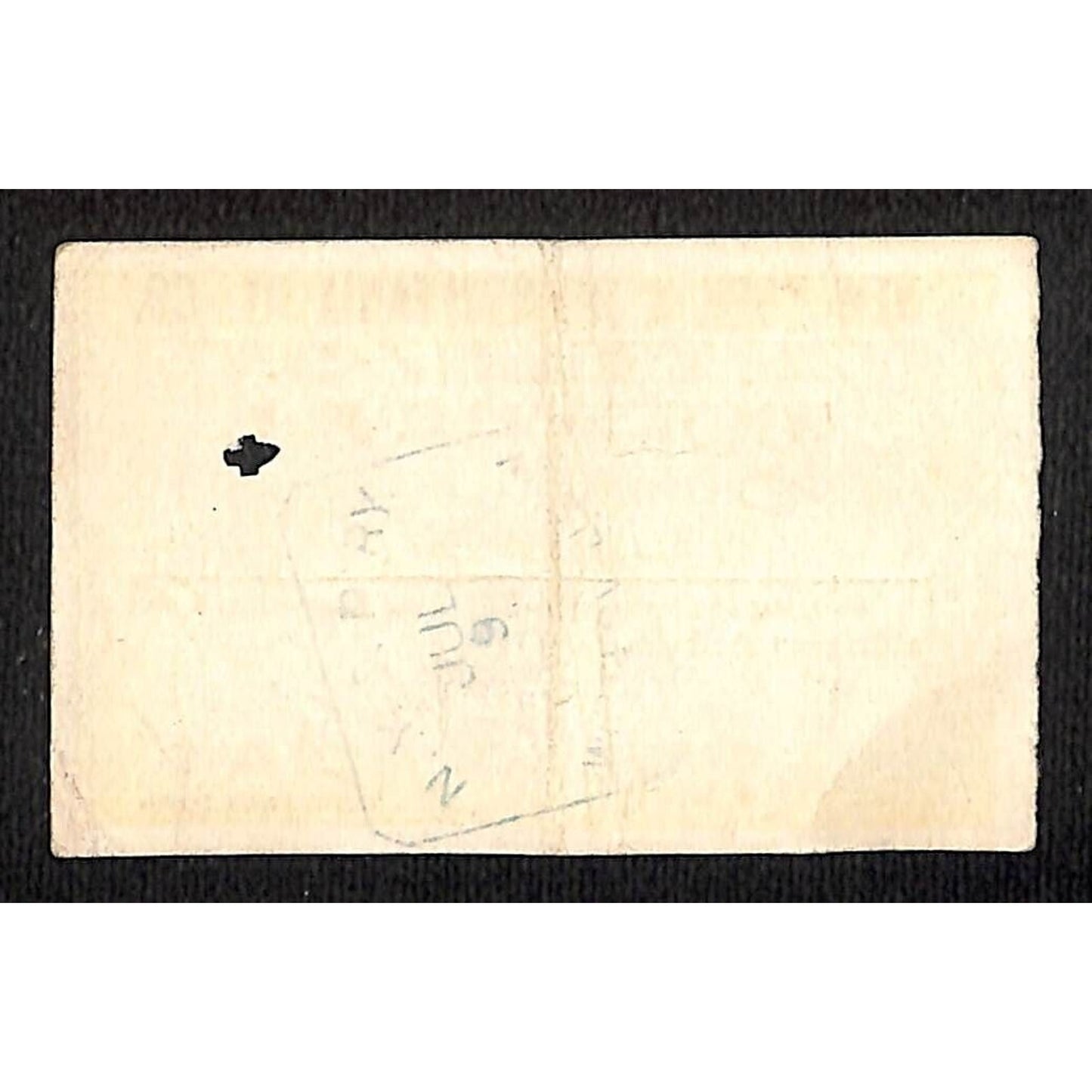 New York & Pennsylvania Ry 1917 "Large" First Class Ticket Whitesville #5736