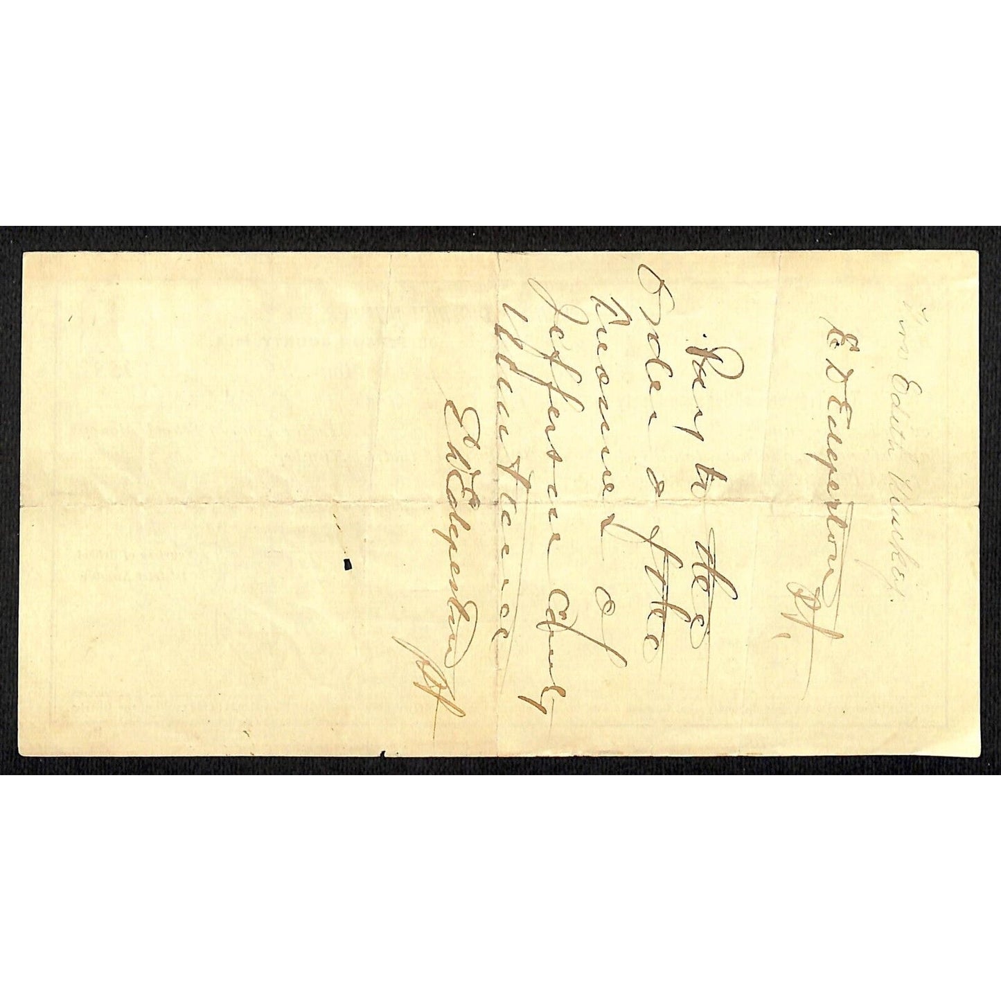 1886 Jefferson County Montana Territory School Warrant for "Teacher for Term"