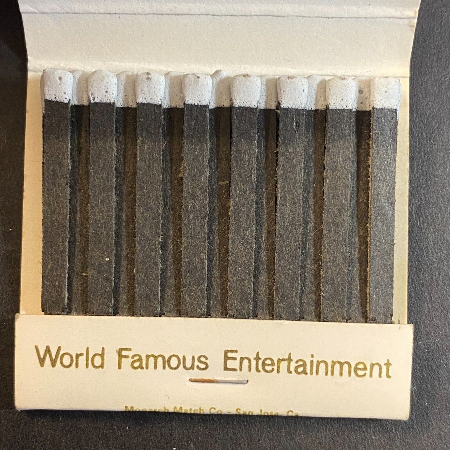 John Ascuaga's Nugget Casino Nevada Full Matchbook c1973-80's VGC