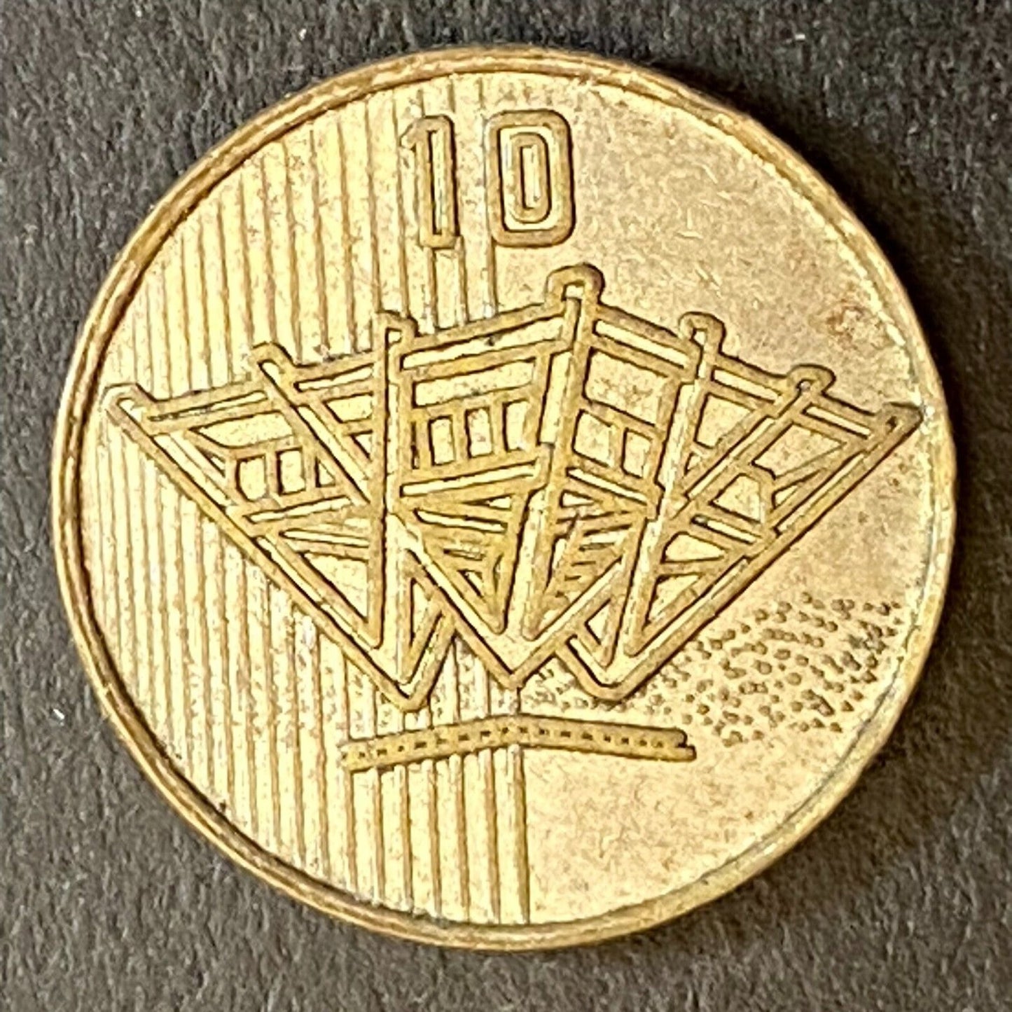 Seoul Korea Walker Hill Military Token "10" 17mm