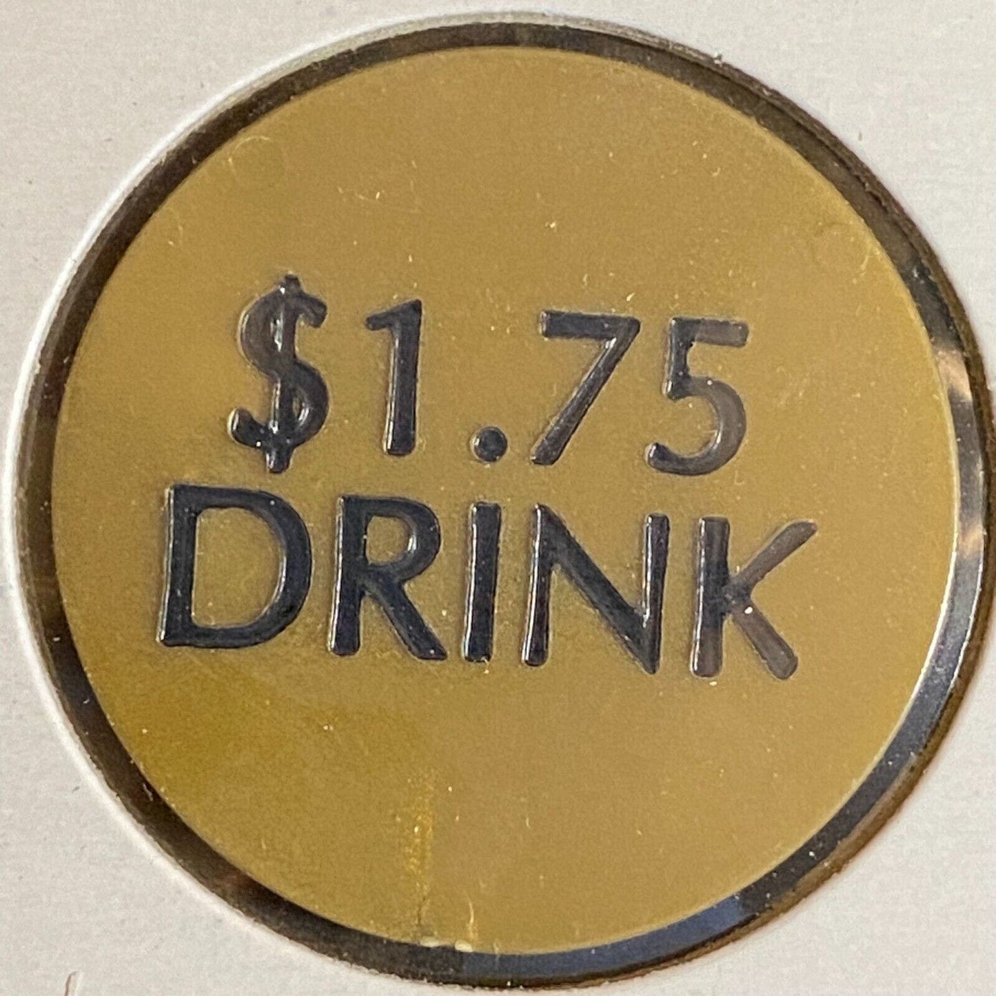 Meadville, PA VFW Post 2006 c1980's Plastic Token "$1.75 Drink"