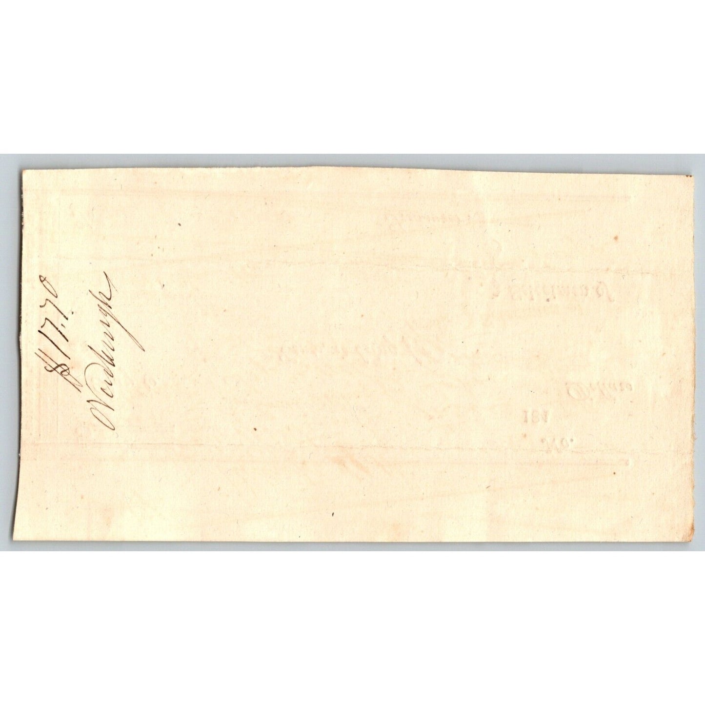 1844 Jabez Knowlton* Newburgh ME Town Check to Jabez Knowlton for Services