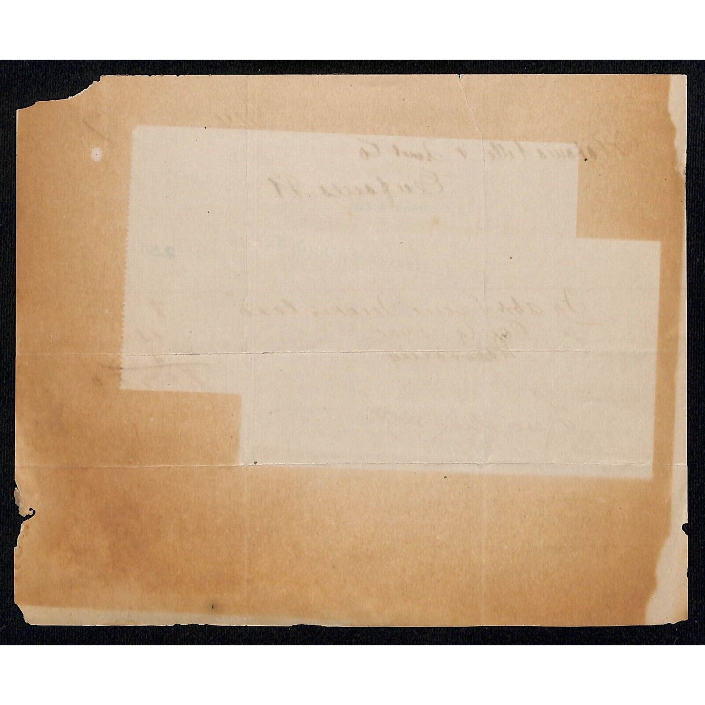 1907 Pioneer Abstract and Trust Indian Territory Muskogee, OK Billhead