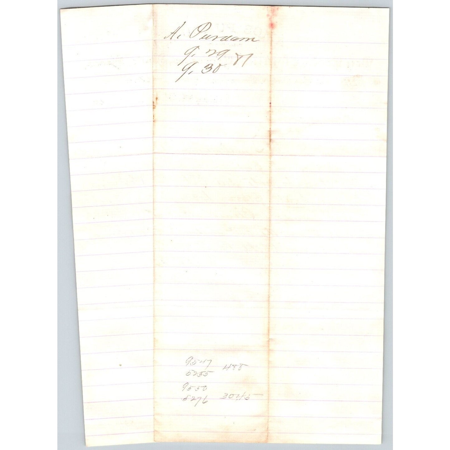 Amos Purdum Hardware Drugs Salisbury, MT 1881 ALS Letterhead Henry Elling*