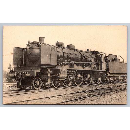 French Railroad RPPC* Postcard Machine 31010 Series 31001-40 c1921 H.M.P.