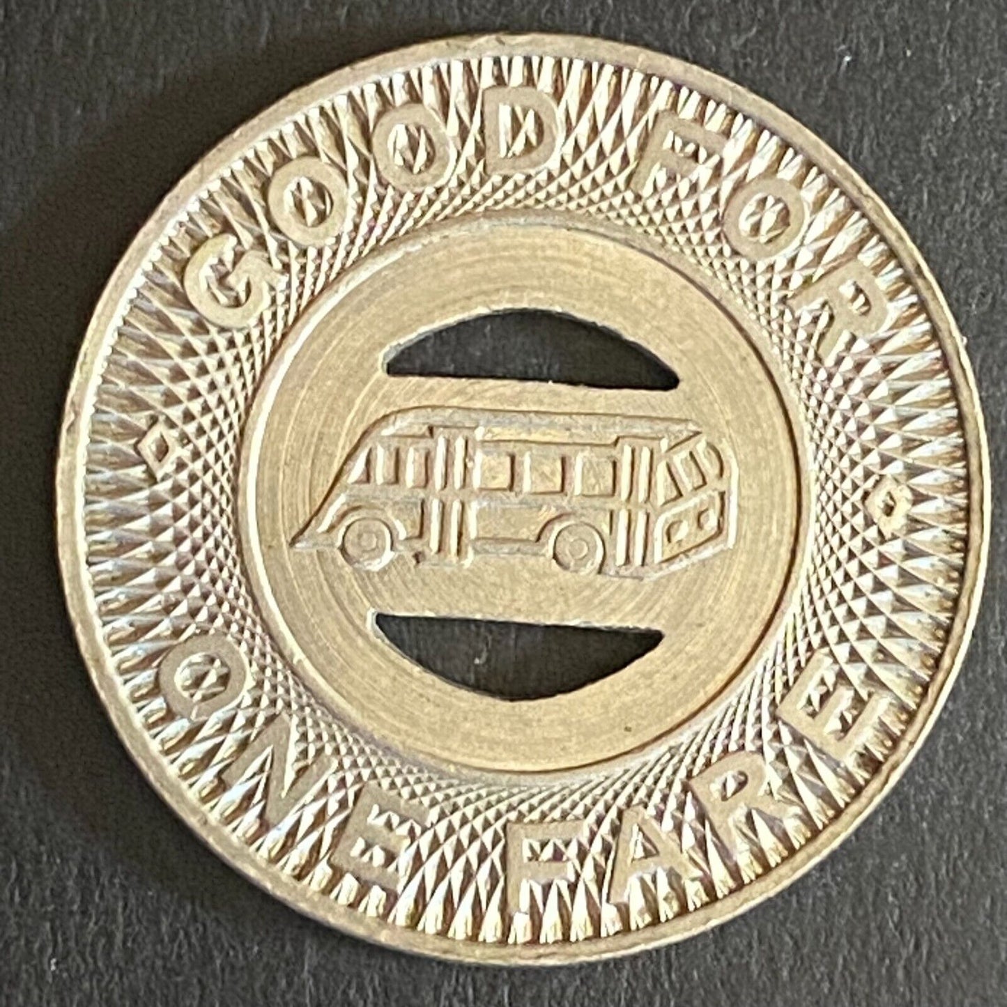 Intercity Transit Corp Centralia G/F One Fare Bus Transit Token 23mm VGC