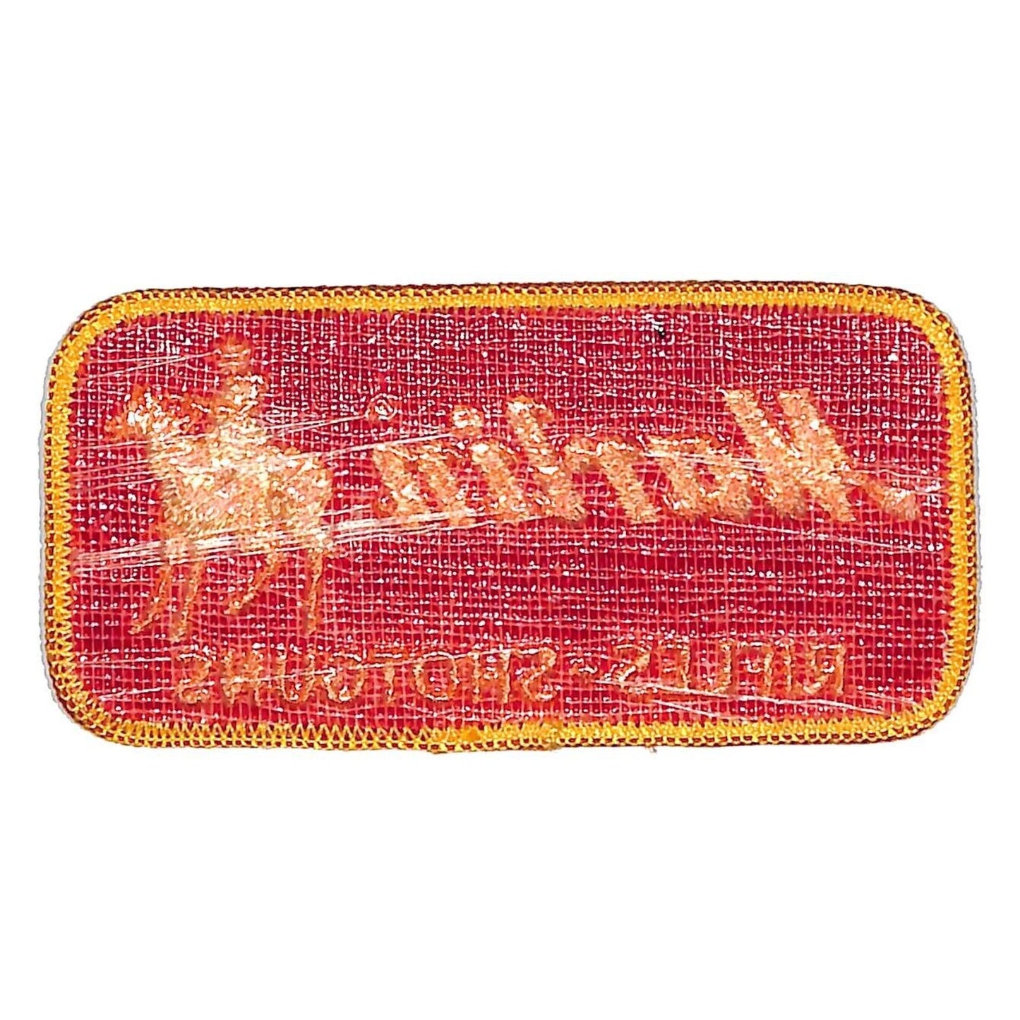 Marlin Rifles Shotguns Horse Rider Red Vintage Emb. Patch 4" c1970's-80s VGC