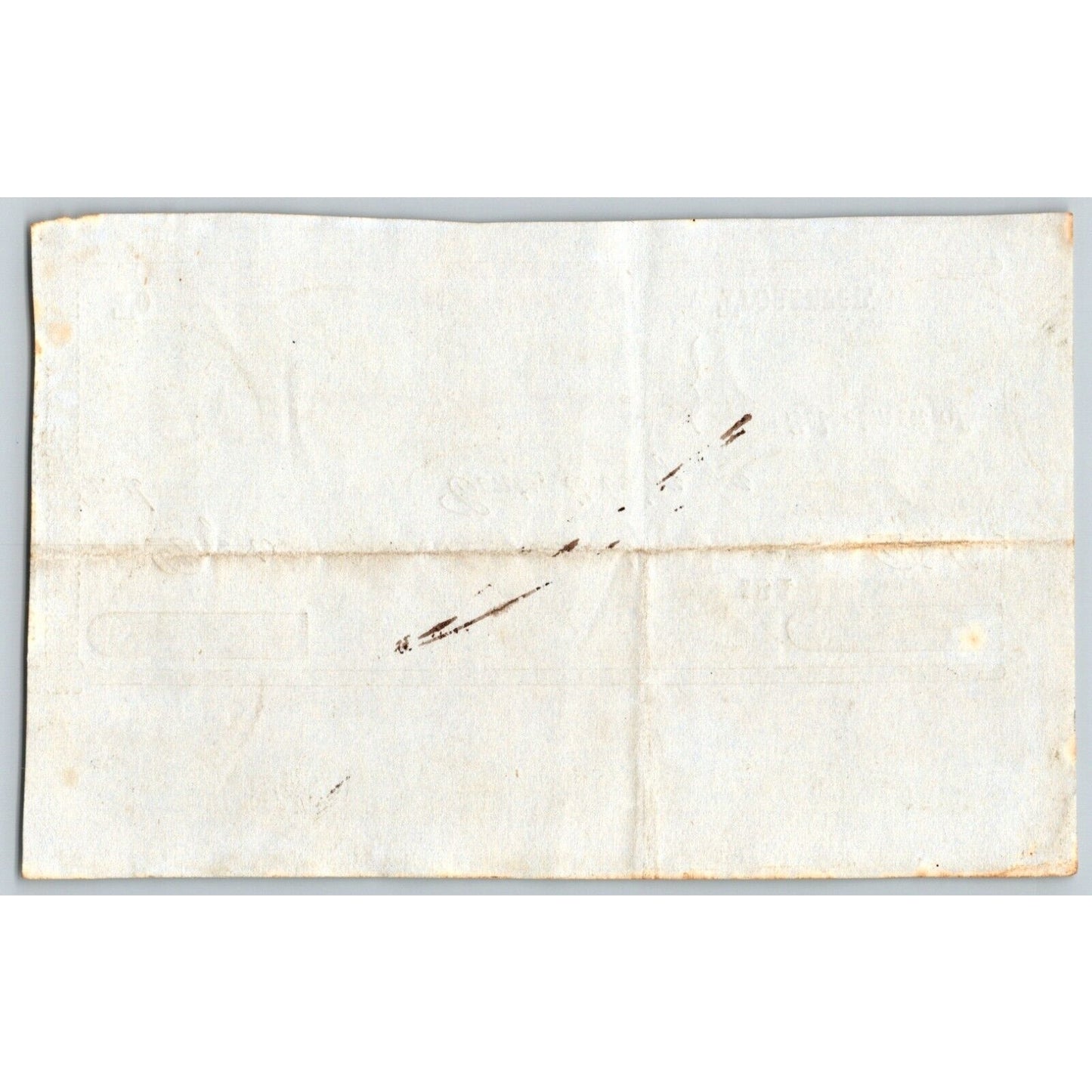 1847 Jabez Knowlton* Newburgh ME Town Check to Susan __berg? for Teaching School