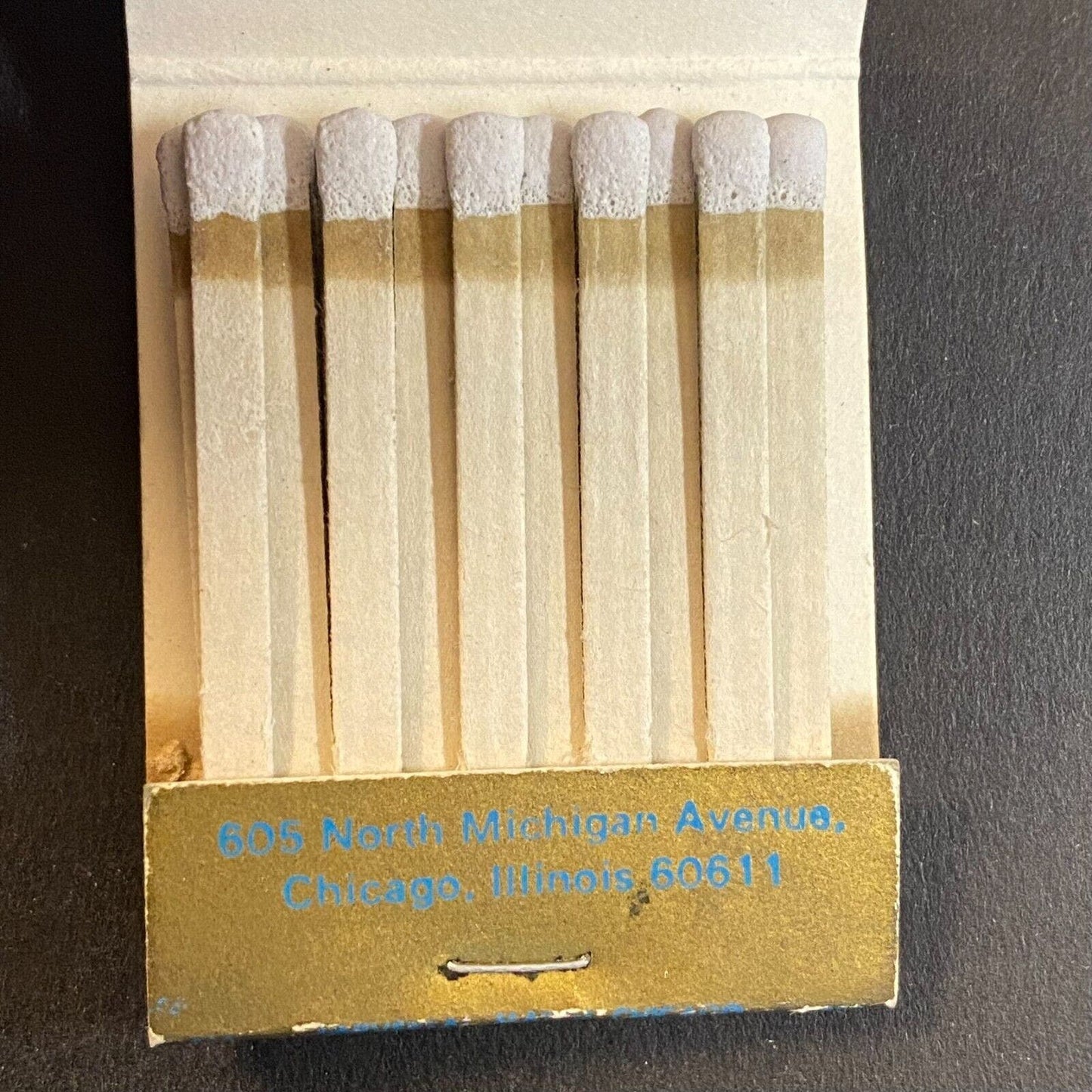 Lake Shore National Bank Chicago c1965-73 Full Matchbook