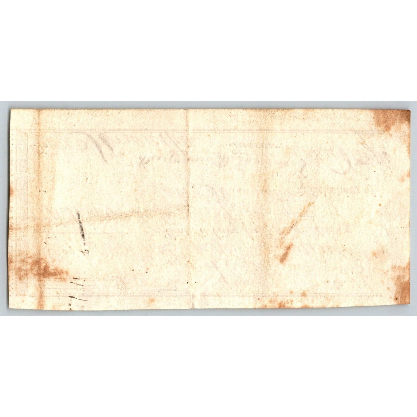 1843 Jabez Knowlton* Newburgh ME Town Check for "Boarding Mistress"